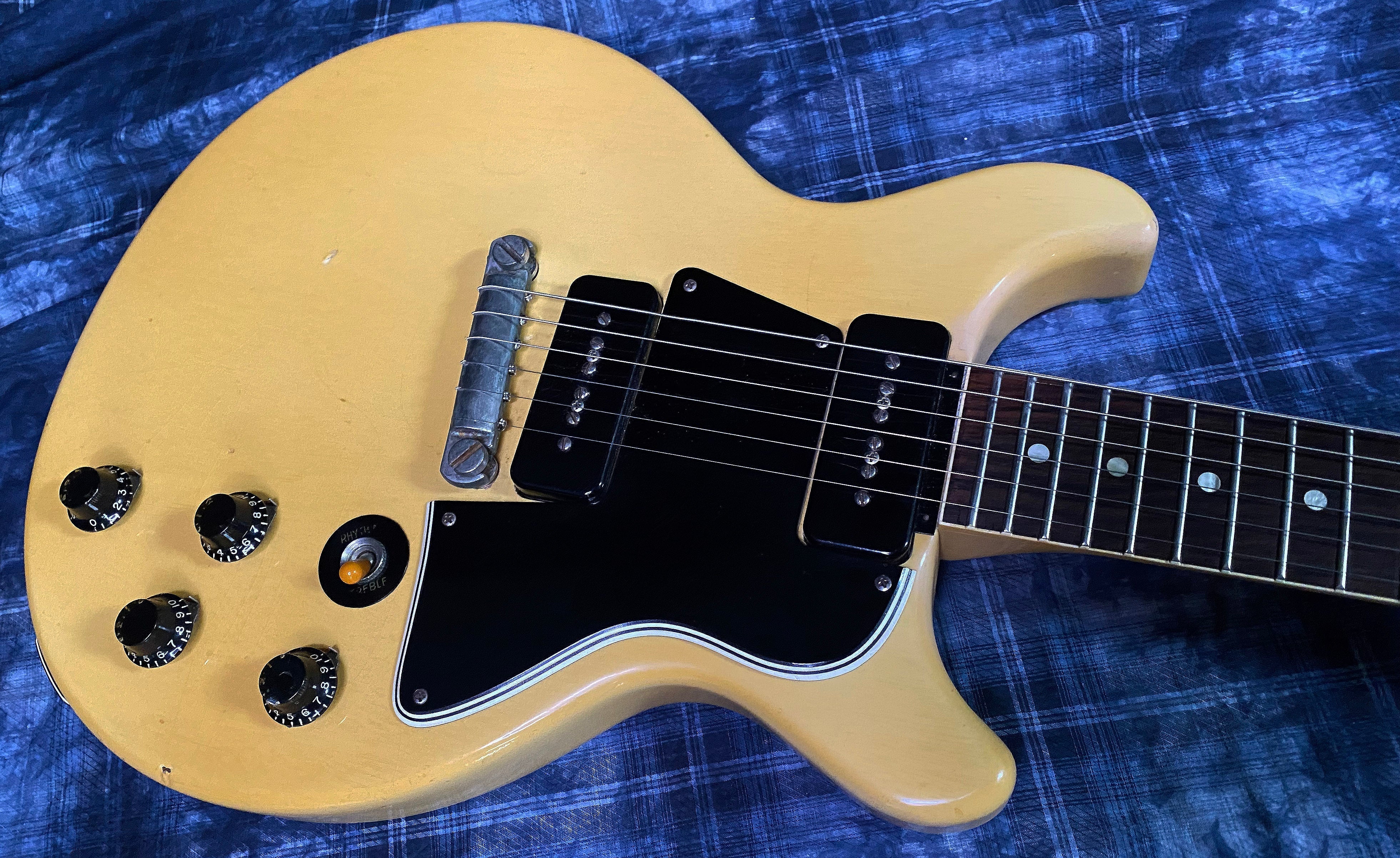 1958 Gibson Les Paul Special DC Double Cut - TV Yellow - 100% Stock! Weighs in at 7.1lbs