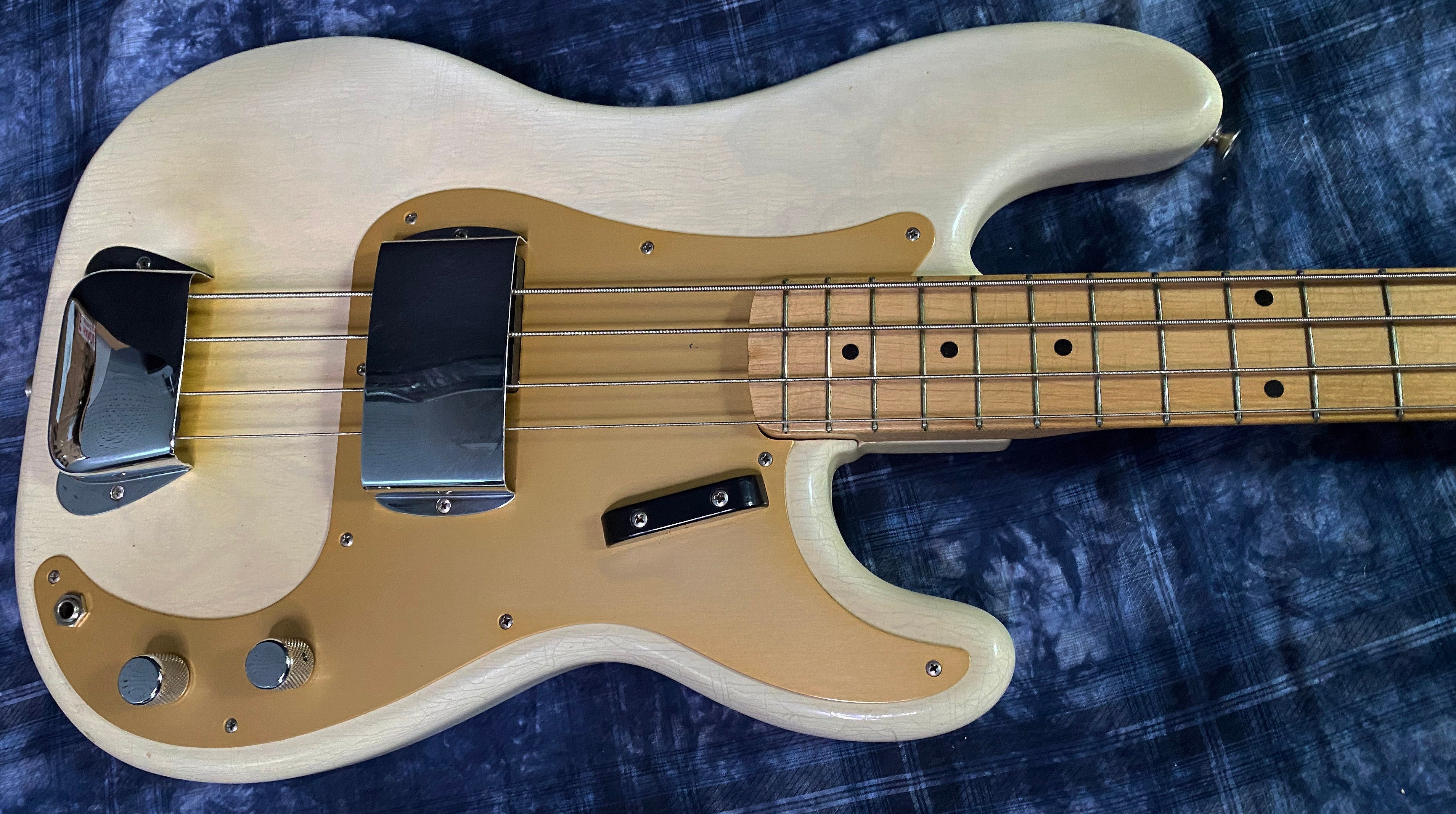 1958 Fender Precision Bass - White Blonde Finish - 100% Stock! Super RARE! Only 8.75lbs