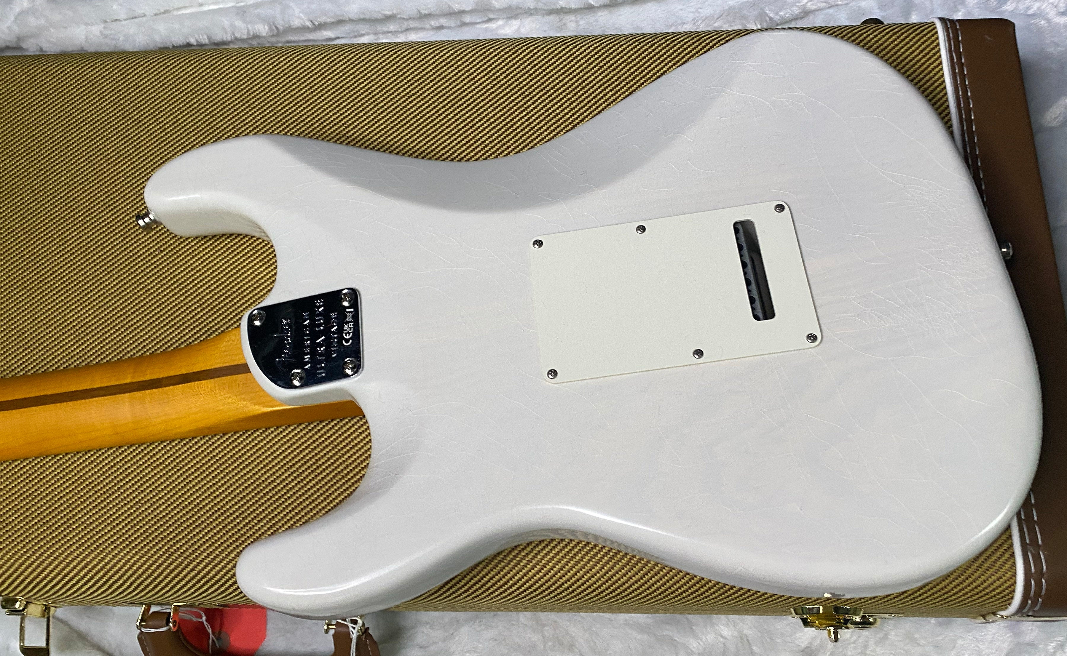 NEW ! Fender American Ultra Luxe Vintage '50s Stratocaster - White Blonde - Authorized Dealer - 7.9lbs - G07494