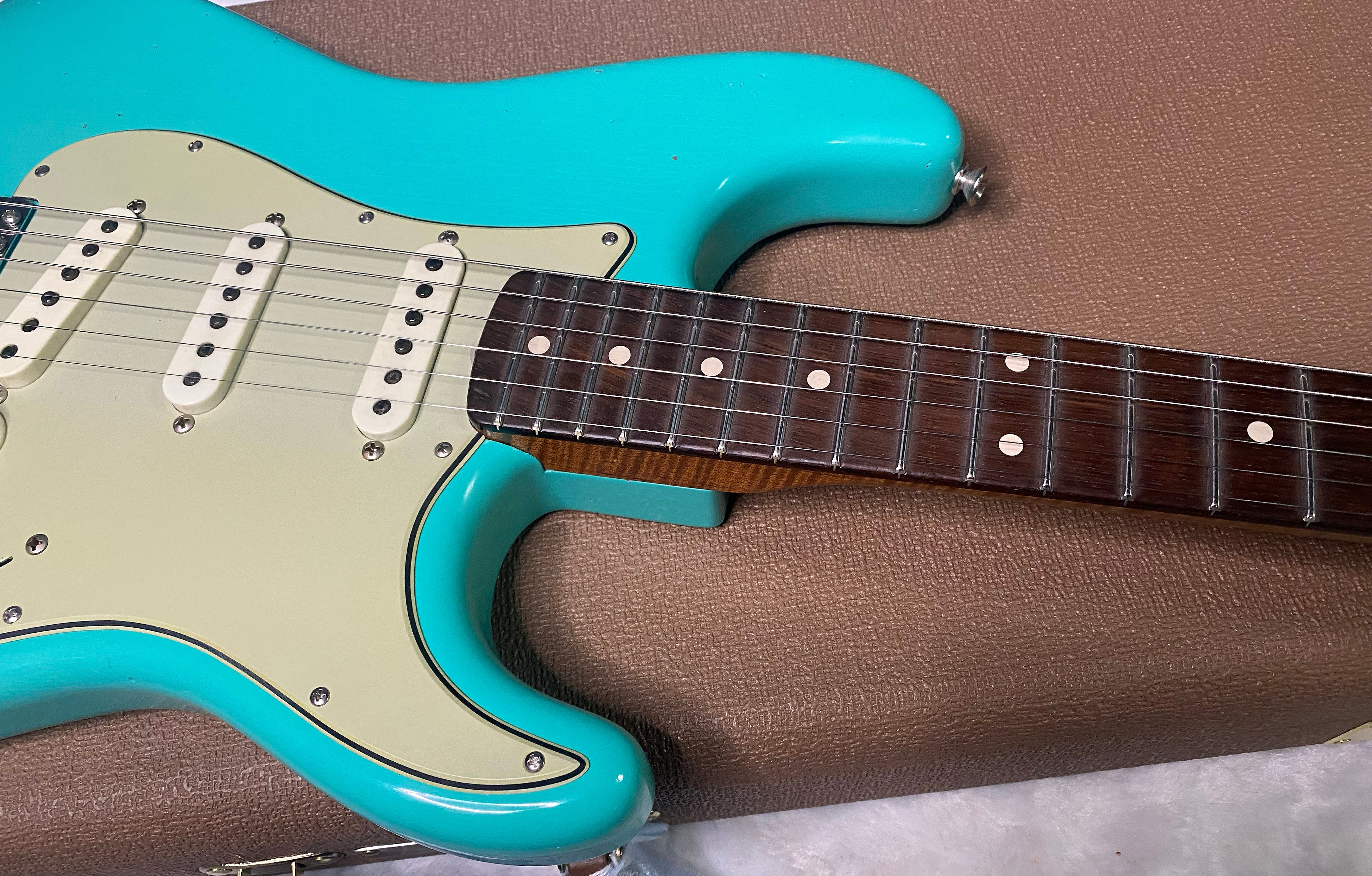 NEW! Fender 59 Stratocaster Custom Shop Relic Masterbuilt Dennis Galuska Brazilian - 7.4lbs - Authorized Dealer - G07505
