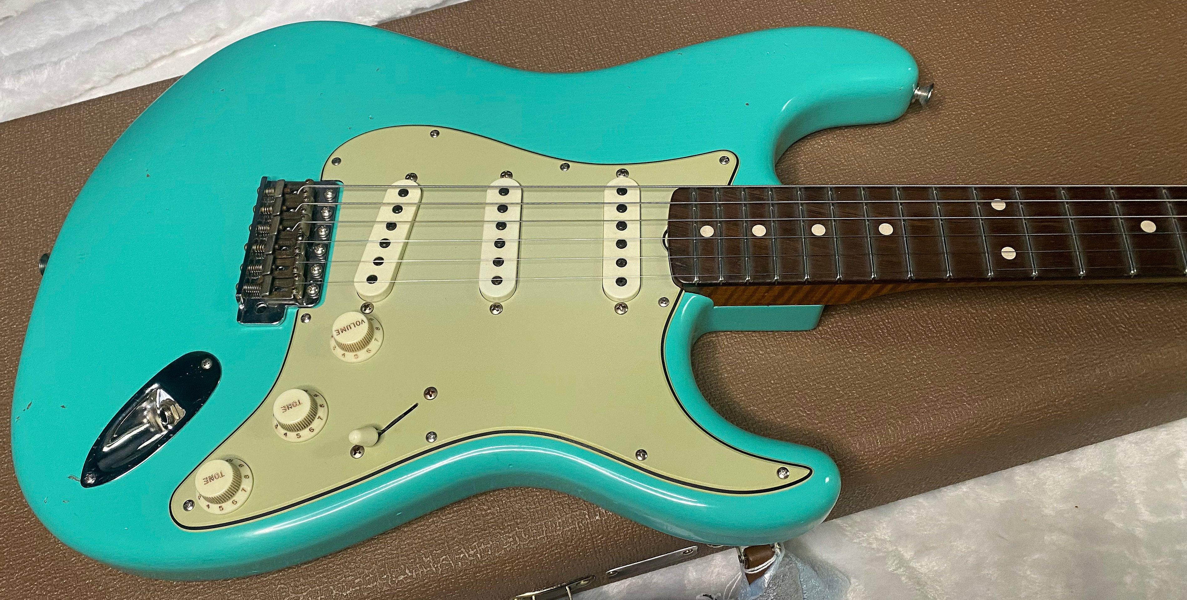 NEW! Fender 59 Stratocaster Custom Shop Relic Masterbuilt Dennis Galuska Brazilian - 7.4lbs - Authorized Dealer - G07505