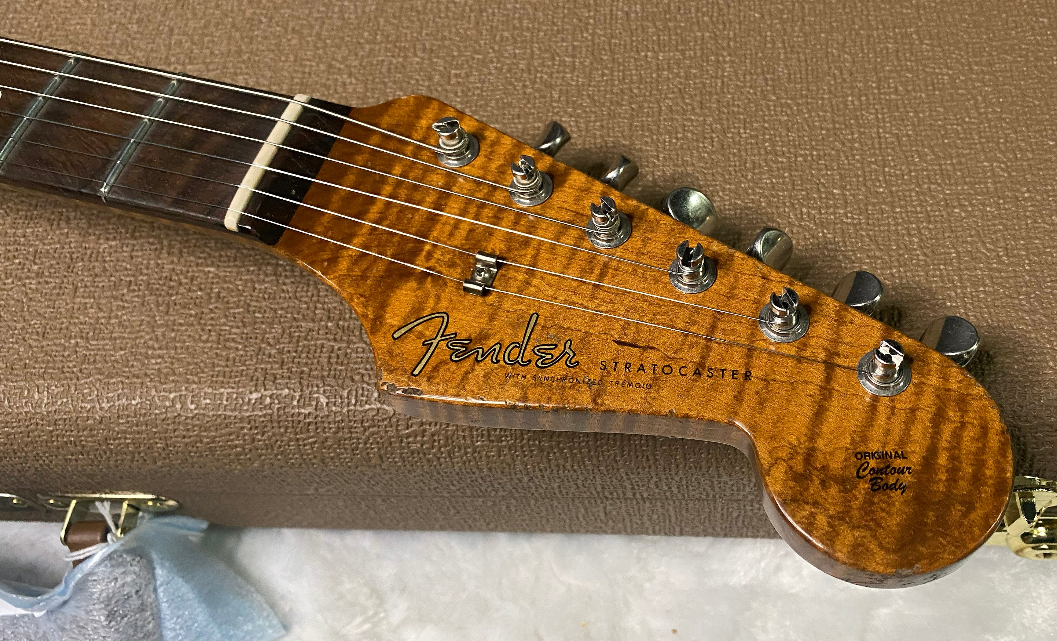NEW! Fender 59 Stratocaster Custom Shop Relic Masterbuilt Dennis Galuska Brazilian - 7.4lbs - Authorized Dealer - G07505