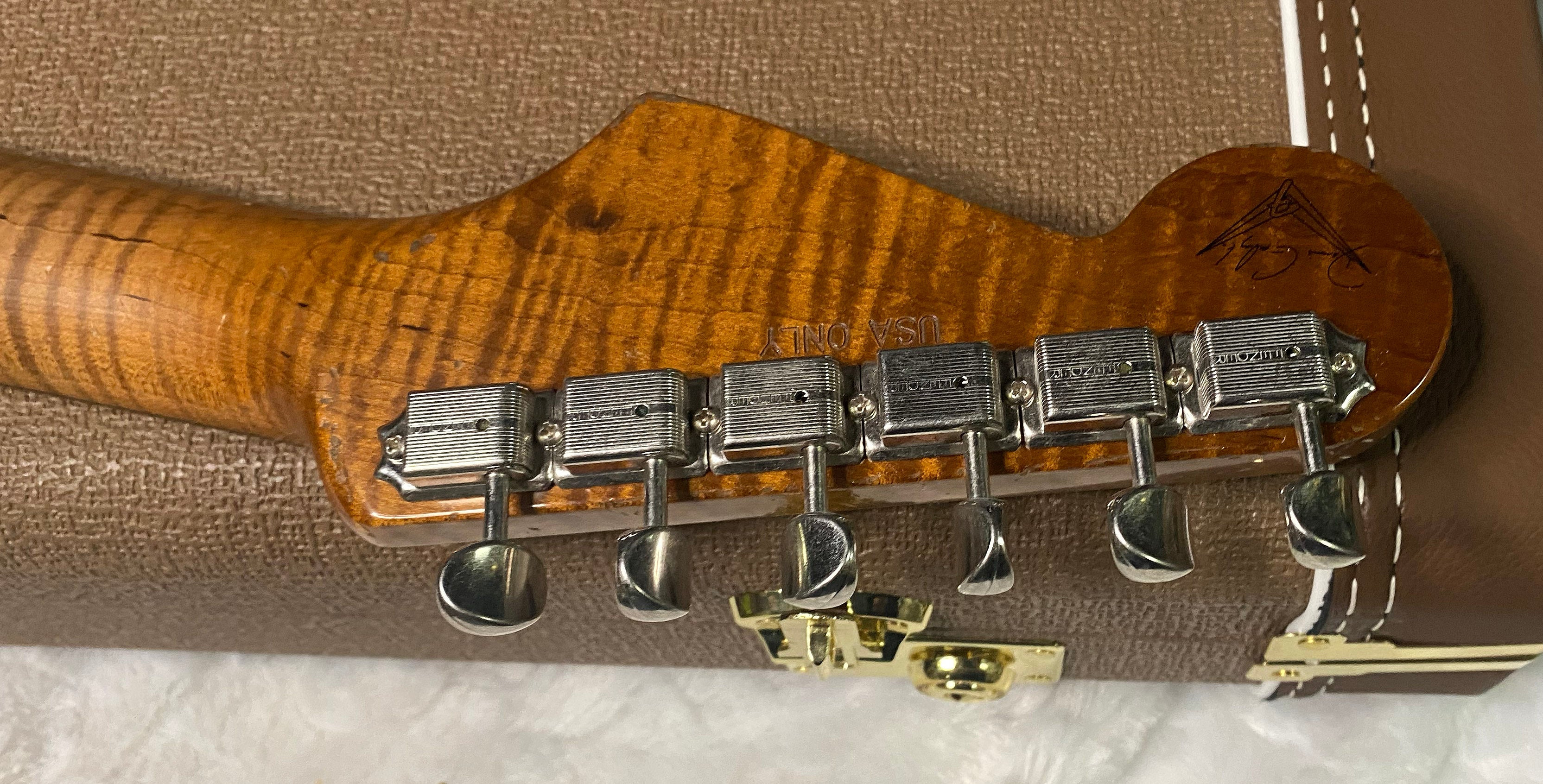 NEW! Fender 59 Stratocaster Custom Shop Relic Masterbuilt Dennis Galuska Brazilian - 7.4lbs - Authorized Dealer - G07505