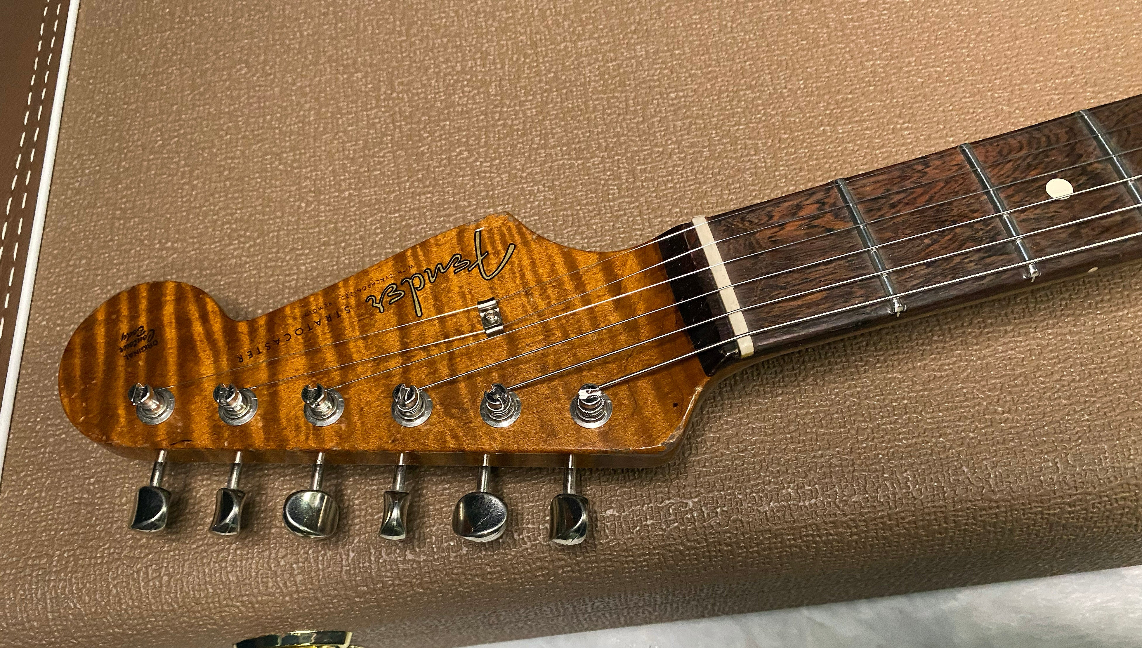 NEW! Fender 59 Stratocaster Custom Shop Relic Masterbuilt Dennis Galuska Brazilian - 7.4lbs - Authorized Dealer - G07506