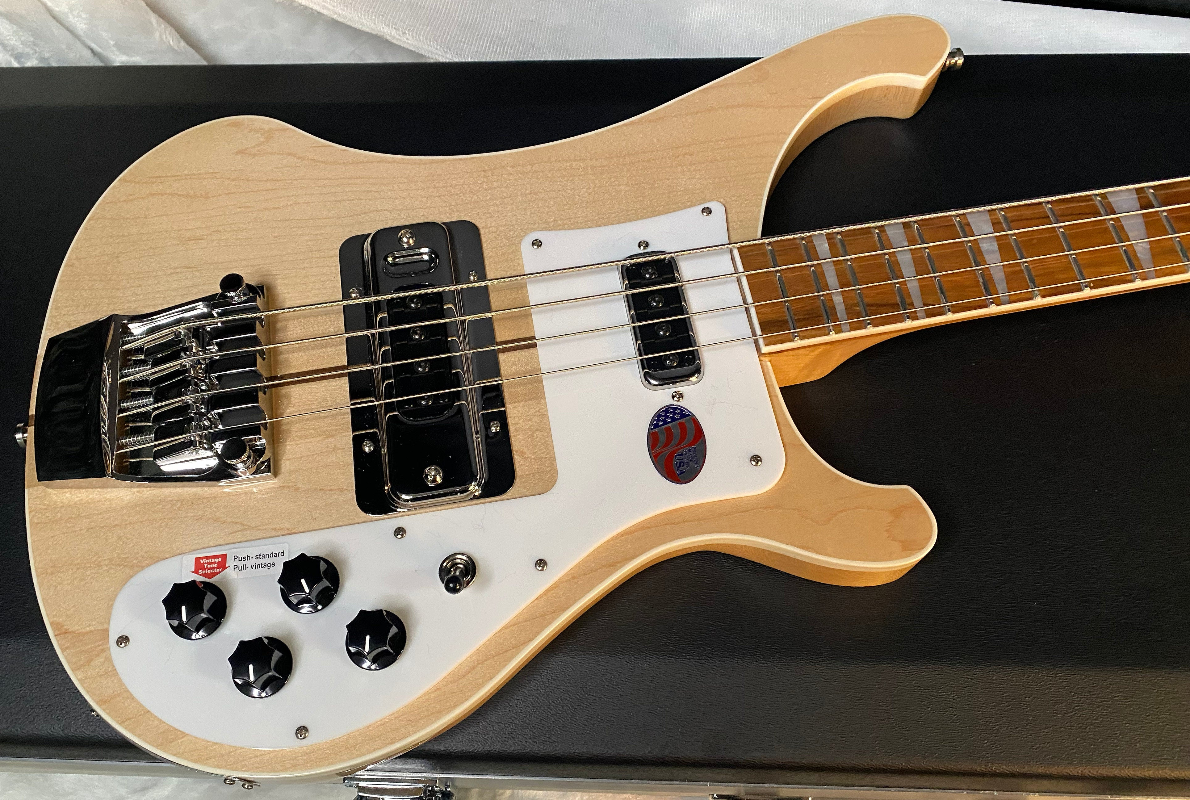 NEW! Rickenbacker 4003 Maple Glo MG - 4-String Bass - Authorized Dealer - 9.2 lbs - G06151