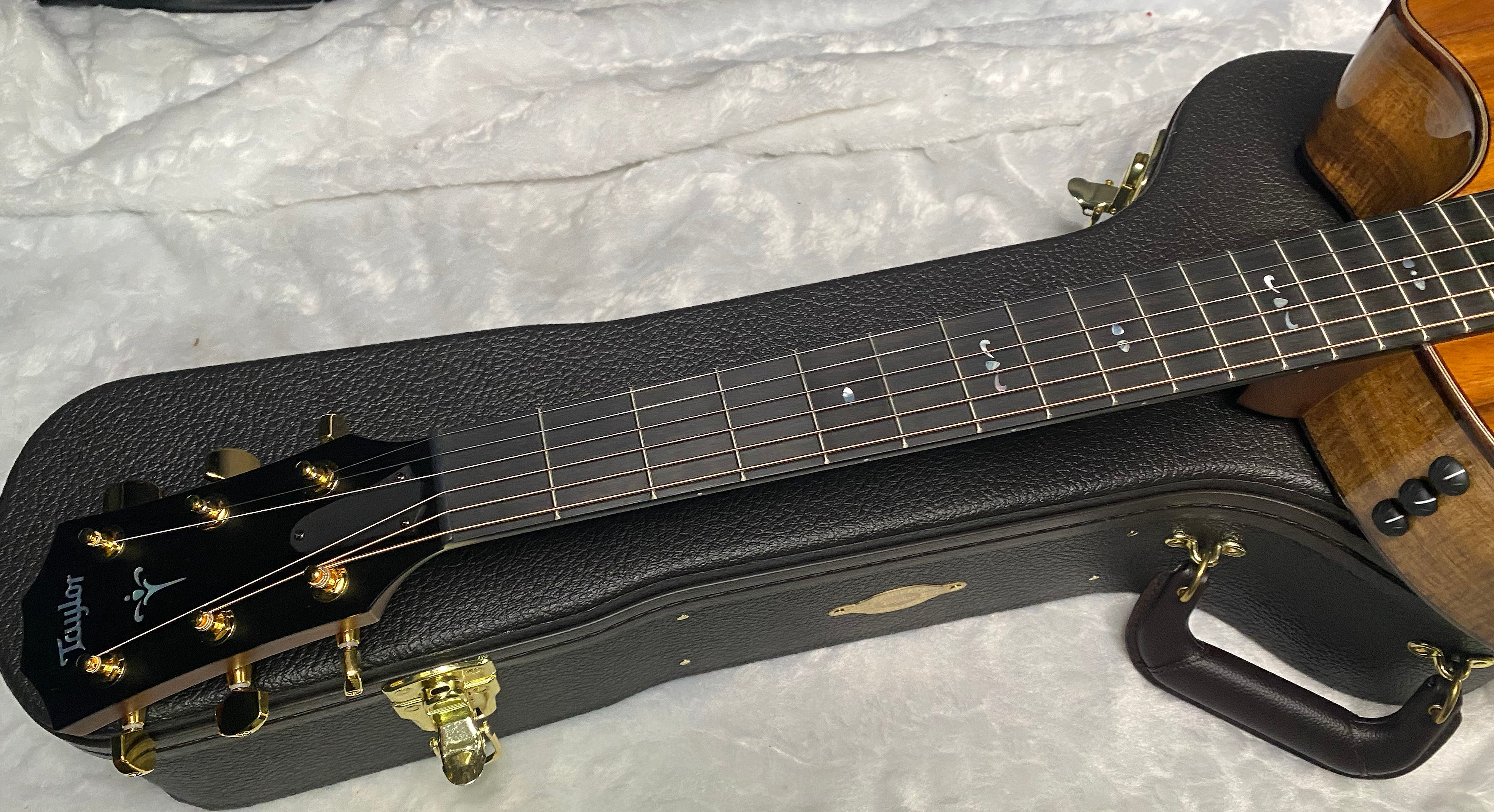 NEW! Taylor Custom 724ce Acoustic-Electric Guitar - Natural Gloss - AAAAA Hand Picked Koa - 4.8lbs - WOW! Authorized Dealer - G07515