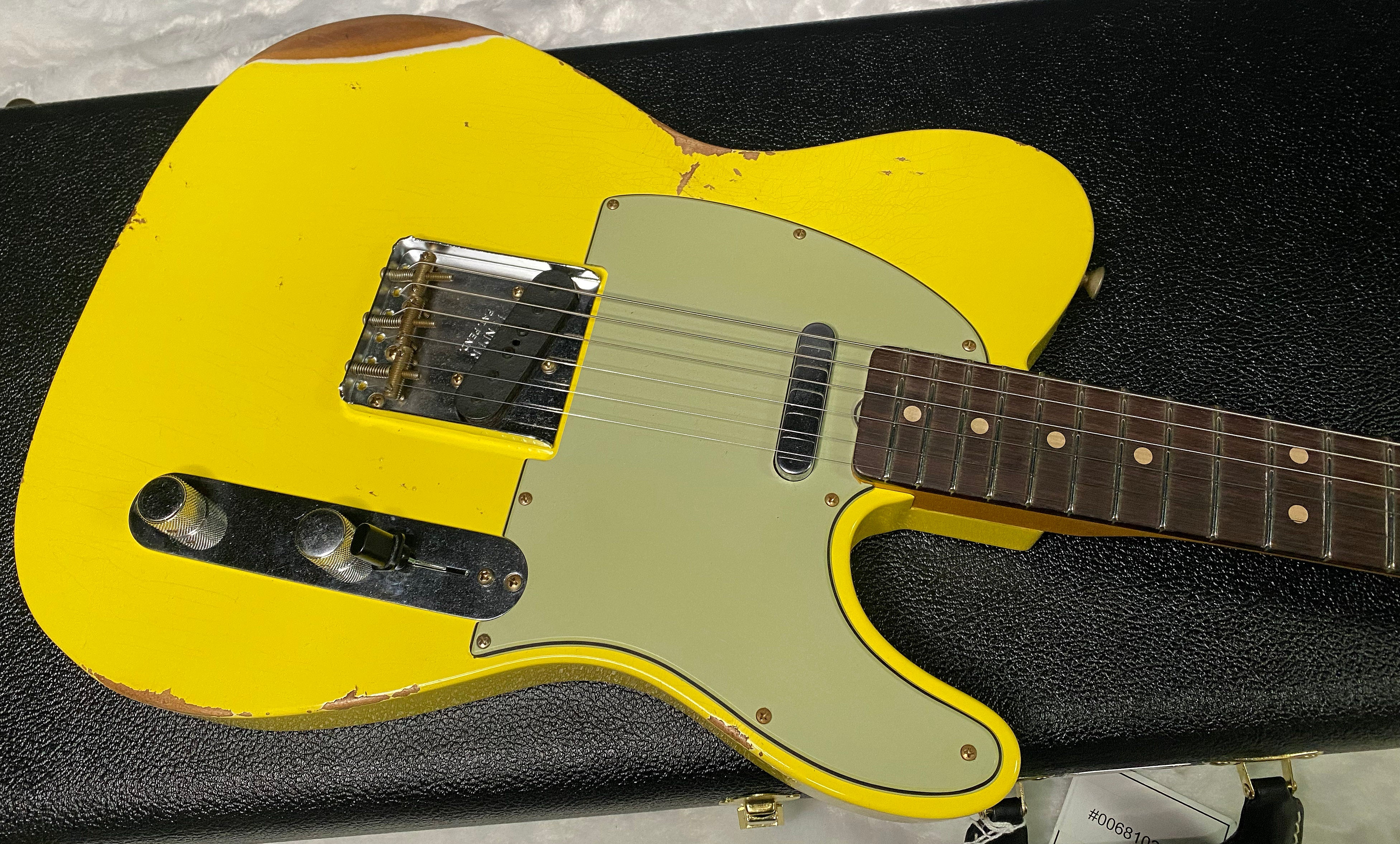 NEW! Fender '63 Relic Limited Edition Telecaster - Handwound PU's - Custom Shop - Authorized Dealer - Canary Yellow - 7.25lbs - G06490