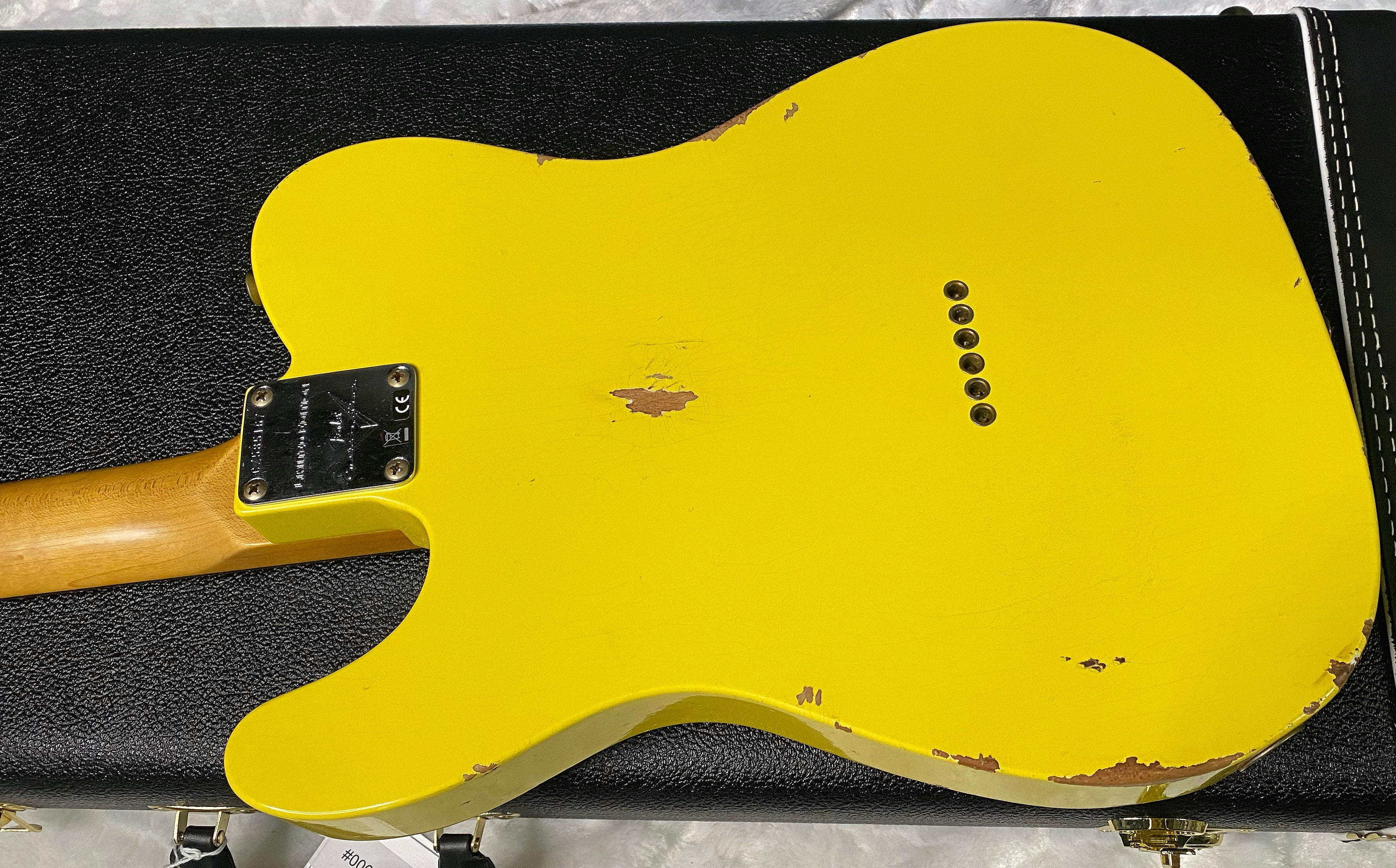 NEW! Fender '63 Relic Limited Edition Telecaster - Handwound PU's - Custom Shop - Authorized Dealer - Canary Yellow - 7.25lbs - G06490