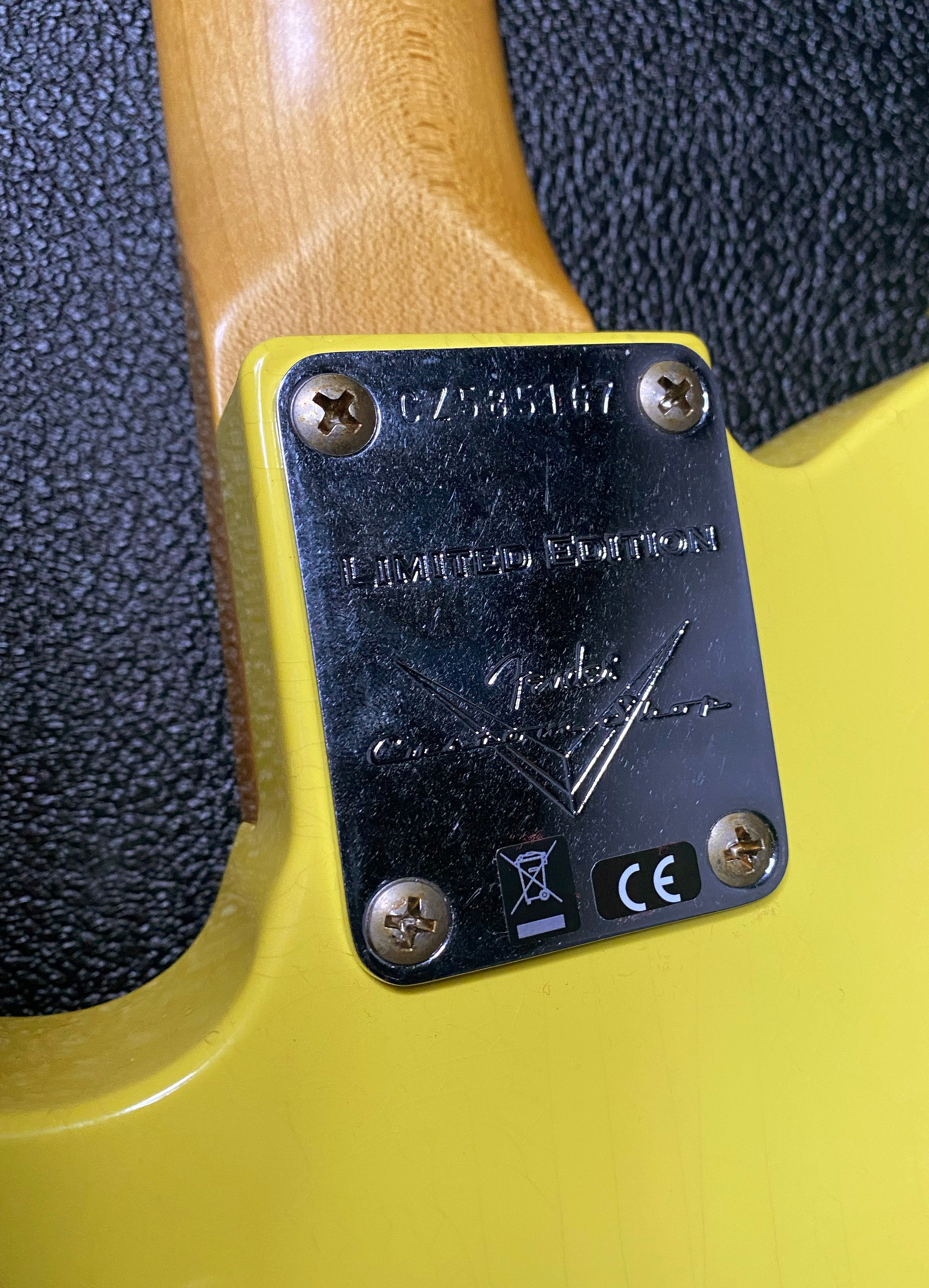 NEW! Fender '63 Relic Limited Edition Telecaster - Handwound PU's - Custom Shop - Authorized Dealer - Canary Yellow - 7.25lbs - G06490