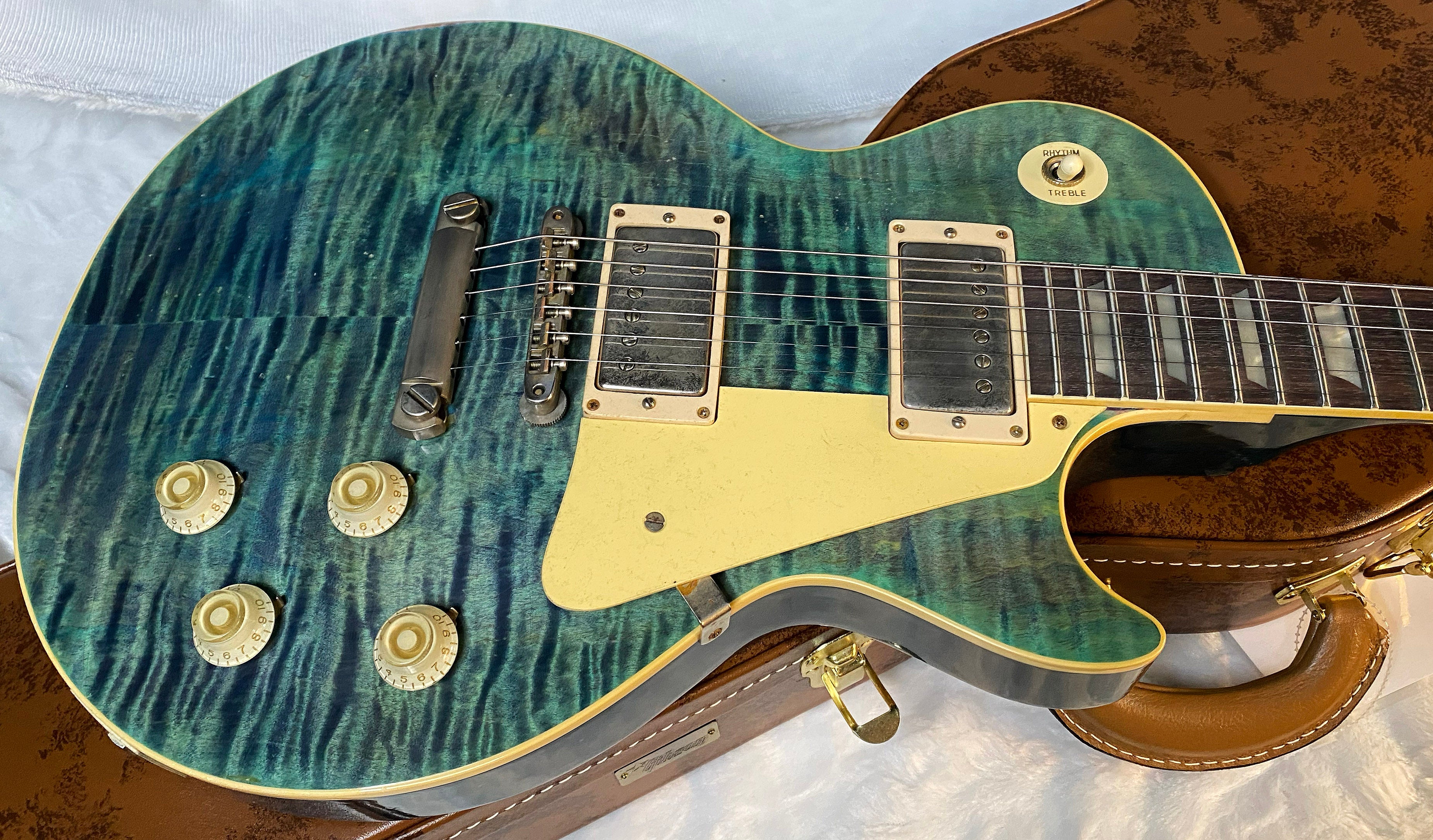 NEW! Gibson Custom 1959 Les Paul Standard Reissue Electric Guitar - Ocean Magenta, Light Aged - Greatest Hits II - Authorized Dealer - 8.3lbs - G06063