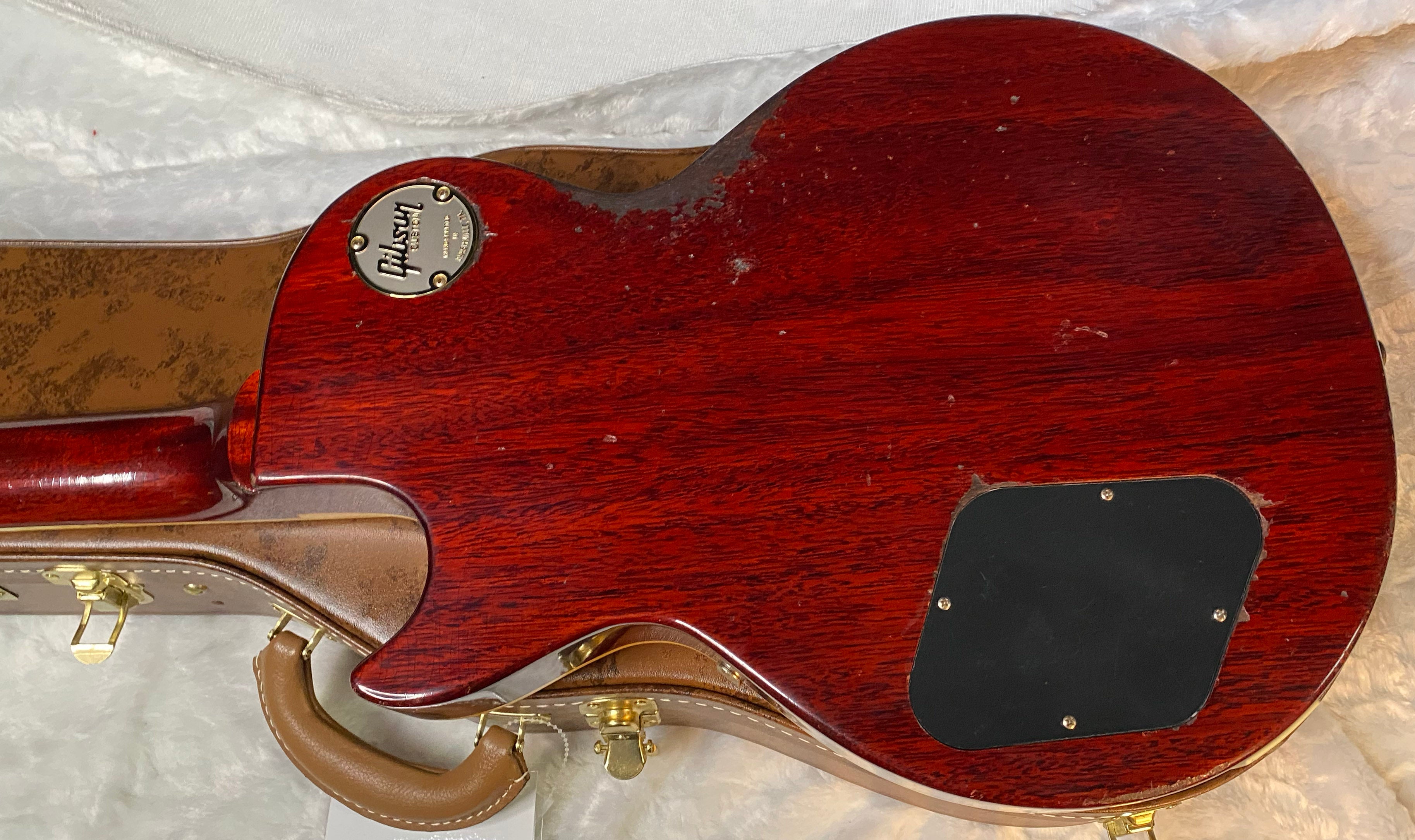 NEW! Gibson Custom 1960 Les Paul Standard Reissue Electric Guitar - Tangerine Burst, Murphy Lab Heavy Aged - Only 8.2lbs - Beautiful Flame Top - Authorized Dealer - G06061