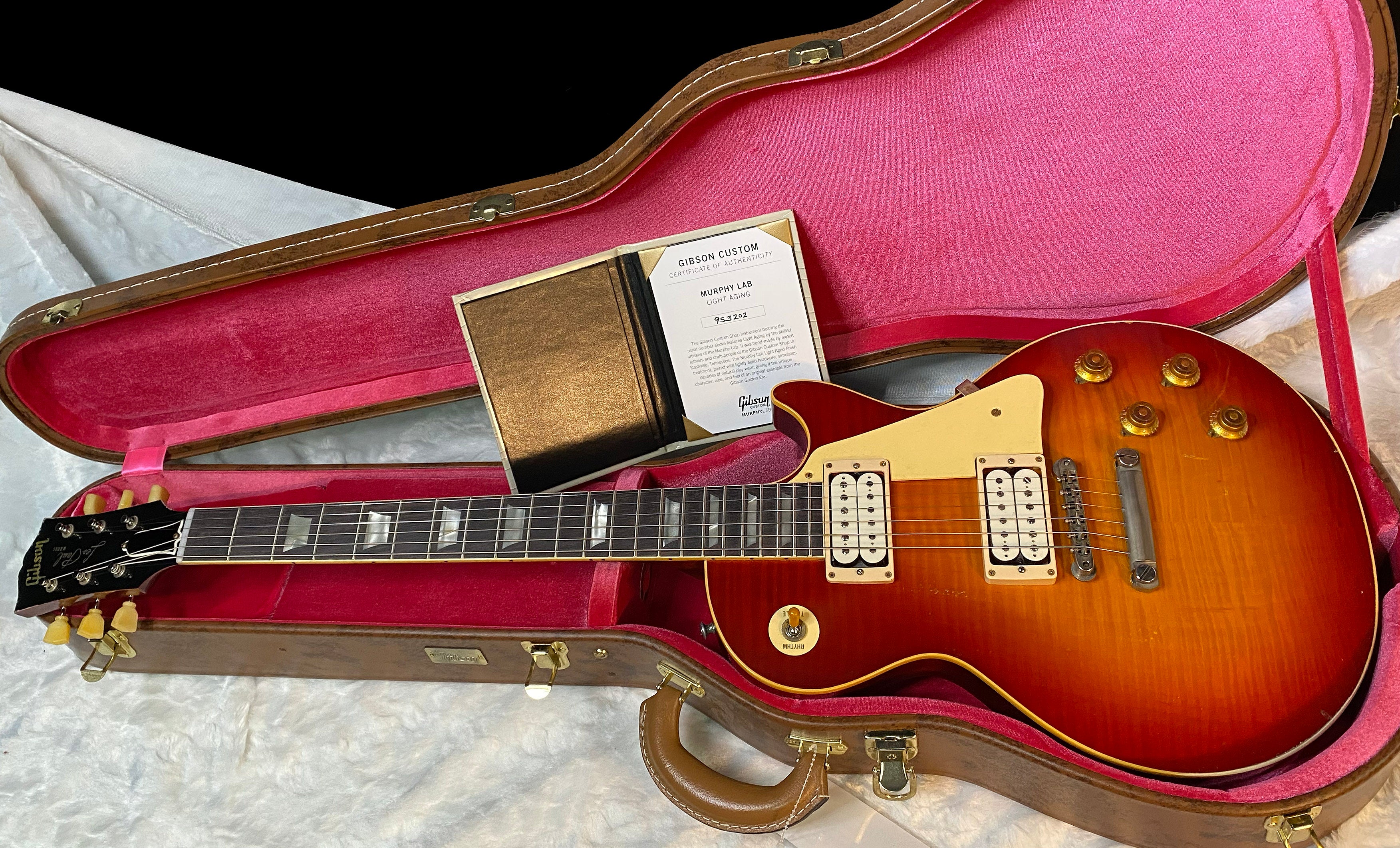 NEW! Gibson Custom 1959 Les Paul Standard Resissue Electric Guitar - Beauty of the Burst #78, Light Aged - Authorized Dealer - 8.4lbs - G06062