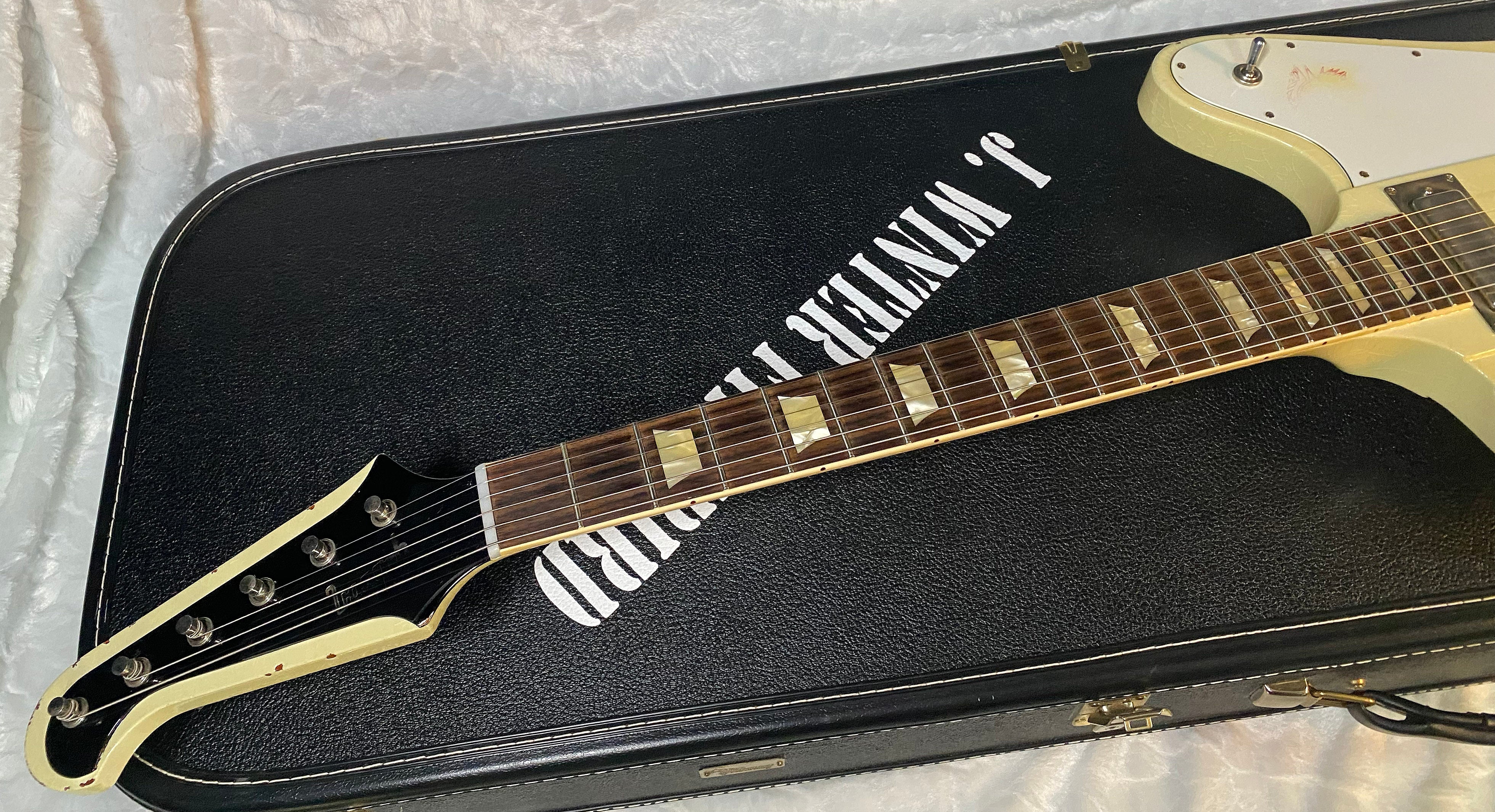 2022 Gibson 64 Firebird V Johnny Winter Murphy Lab Aged - Polaris White - Authorized Dealer - RARE! 8.2lbs - JWFB028