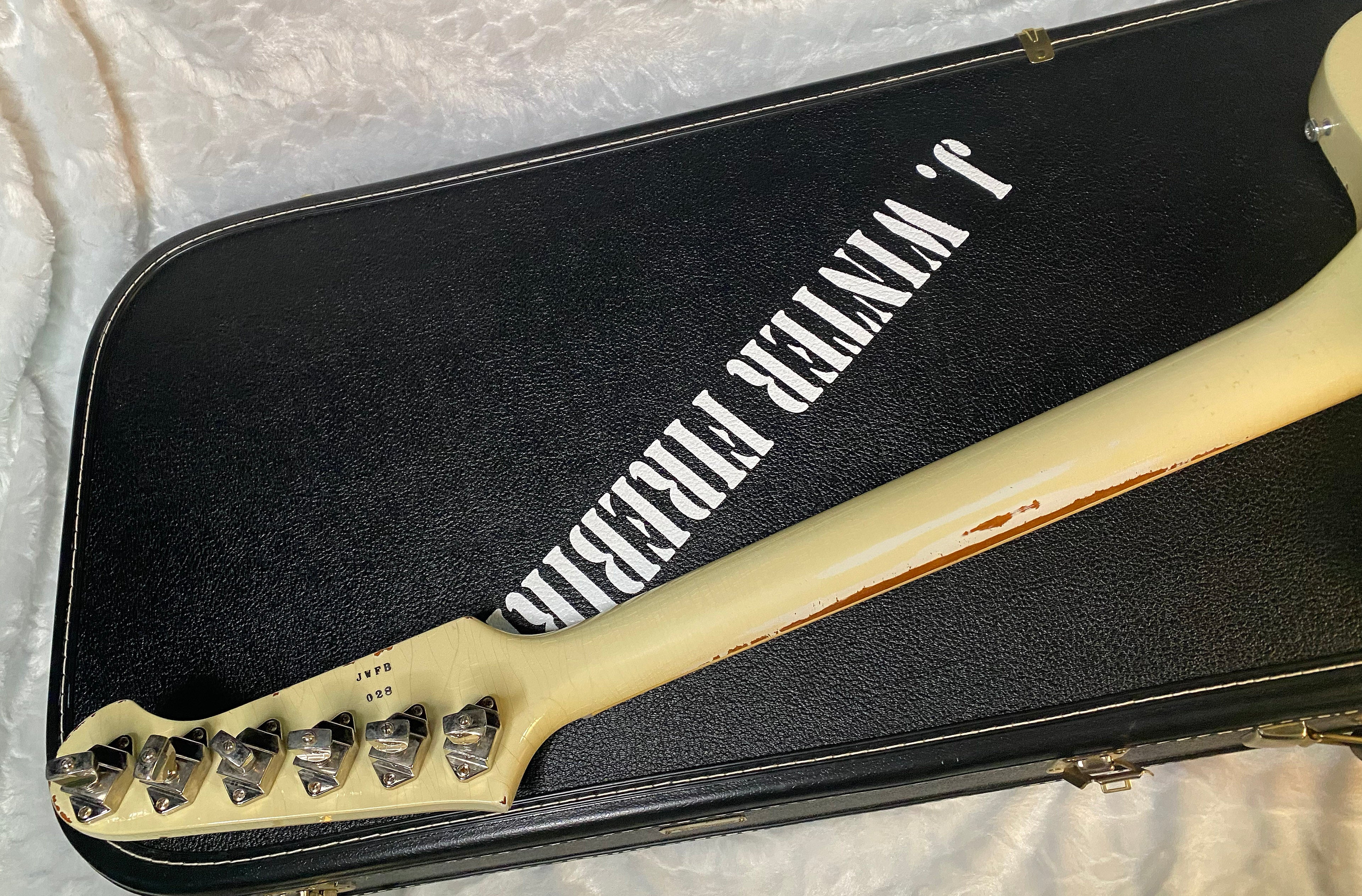 2022 Gibson 64 Firebird V Johnny Winter Murphy Lab Aged - Polaris White - Authorized Dealer - RARE! 8.2lbs - JWFB028