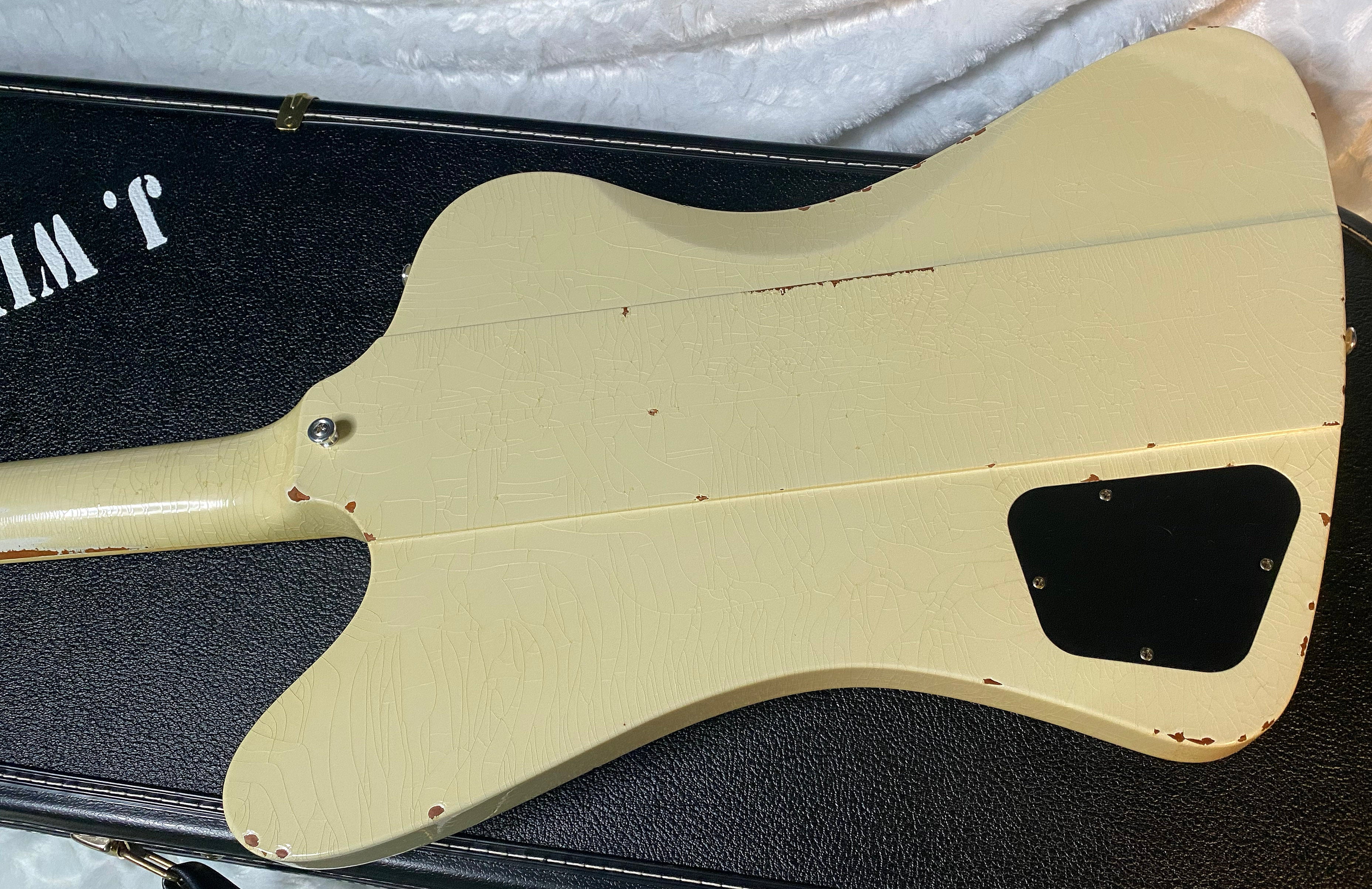 2022 Gibson 64 Firebird V Johnny Winter Murphy Lab Aged - Polaris White - Authorized Dealer - RARE! 8.2lbs - JWFB028