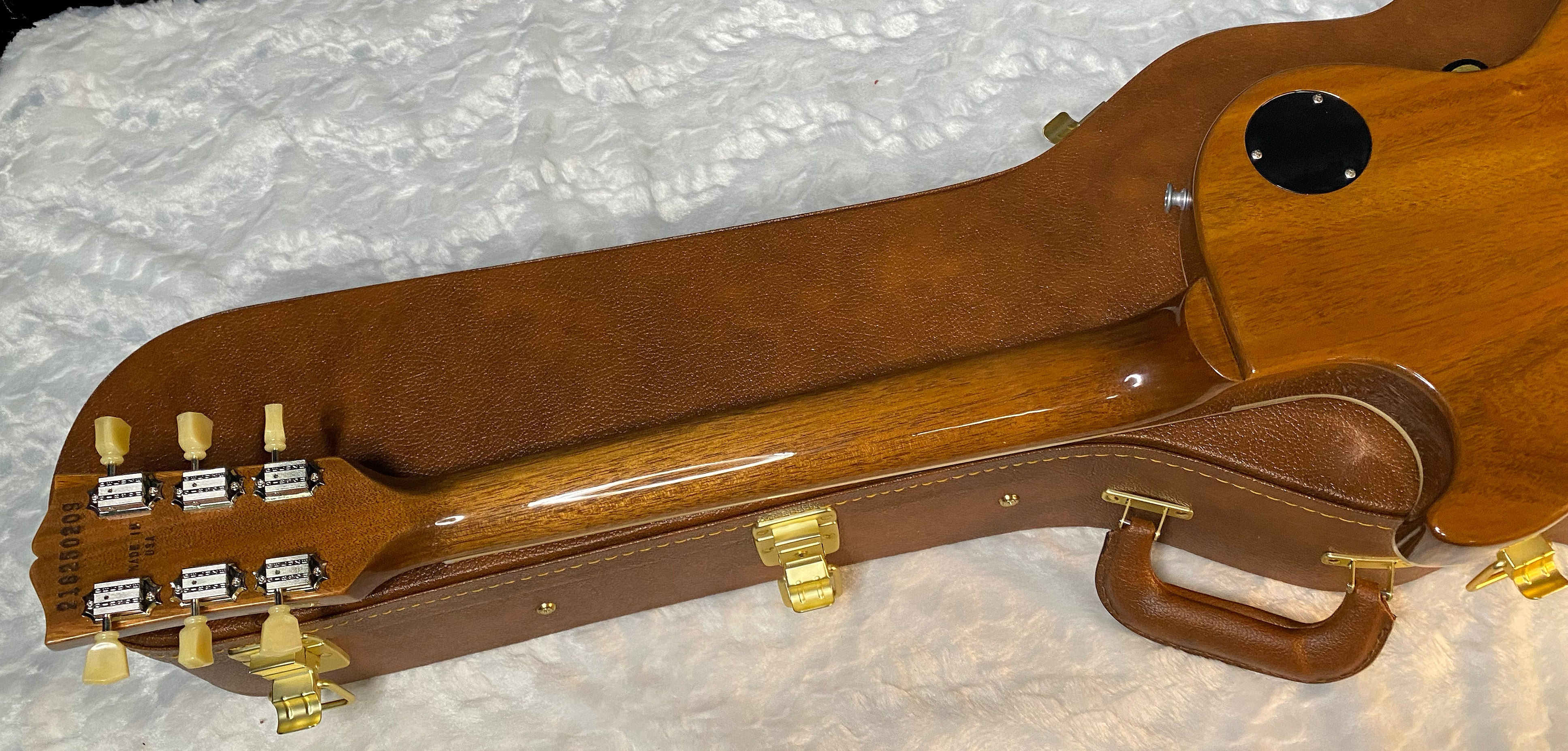 NEW ! Gibson Les Paul Standard '50s Double Trouble Electric Guitar - Amazing Flame! Vintage Bourbon Burst - Authorized Dealer - 8.6lbs - G06142