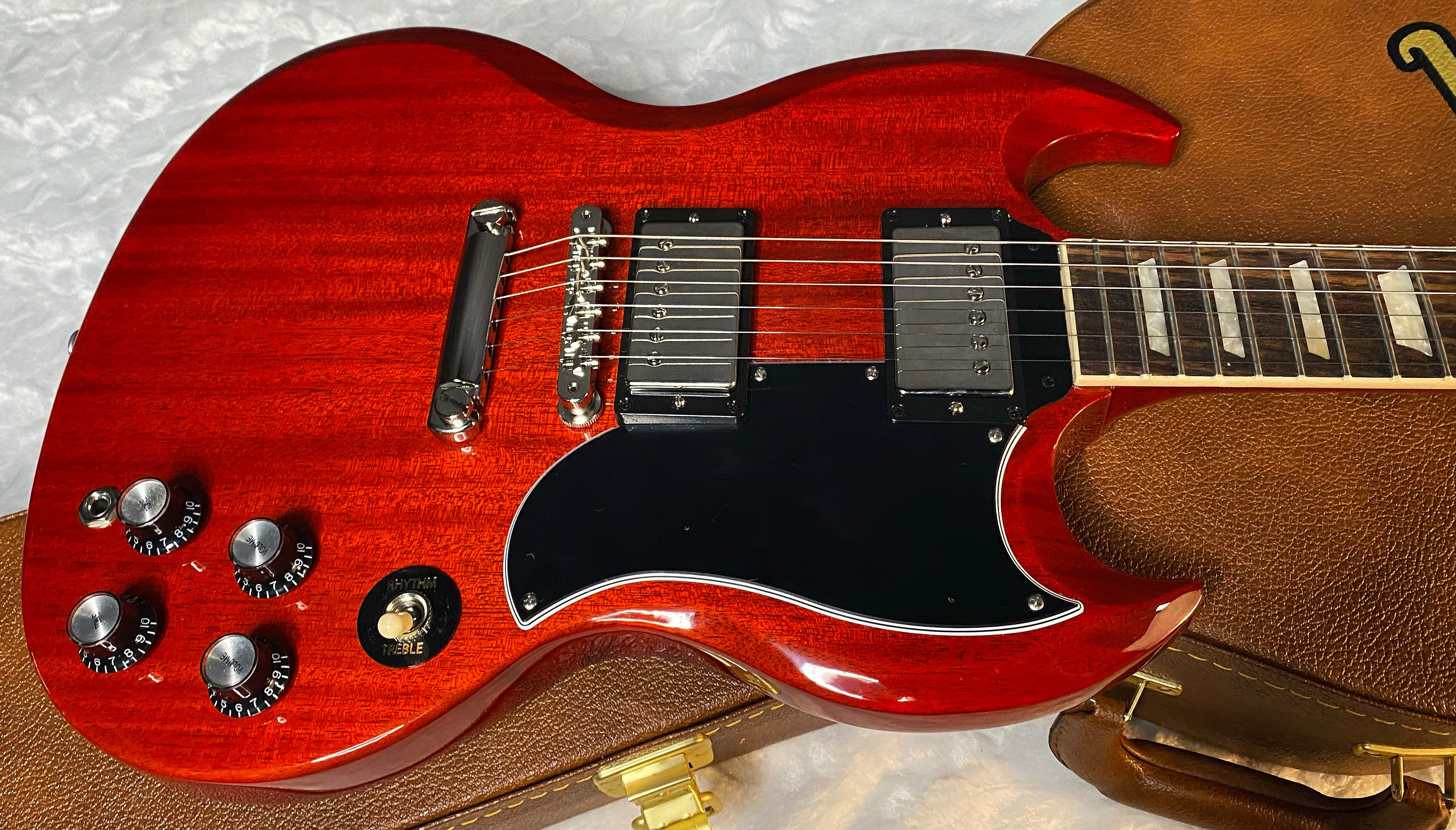 NEW ! Gibson SG Standard '61 Stop Bar - Vintage Cherry - Only 6.3 lbs - Authorized Dealer - G06140