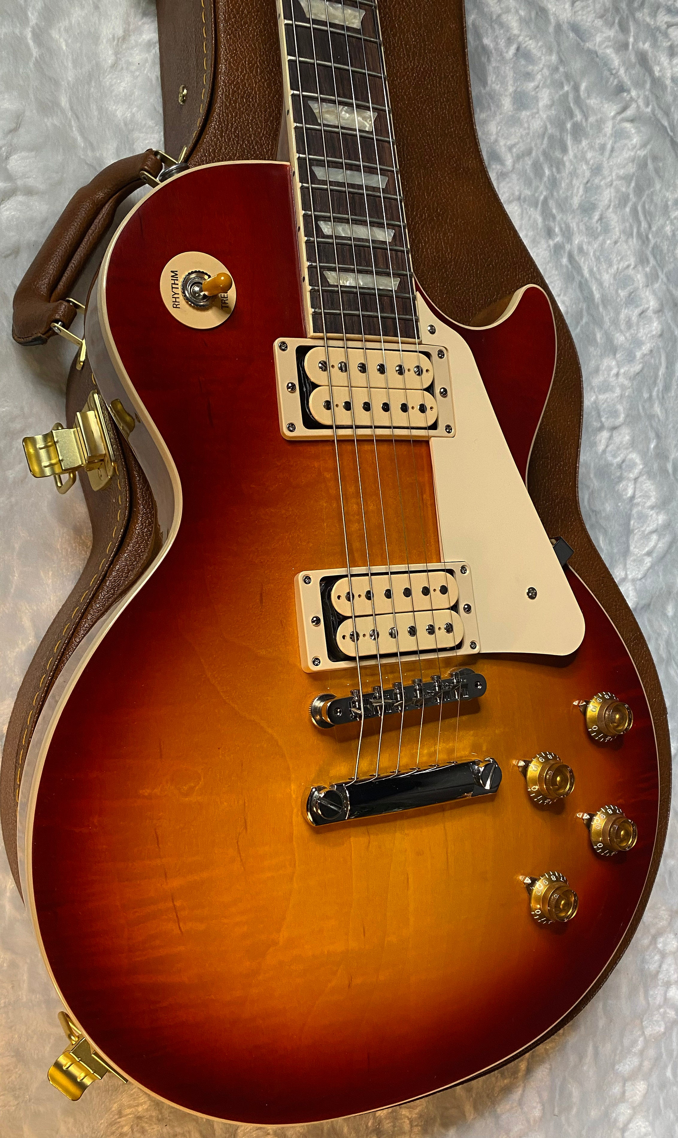 NEW ! Gibson Les Paul Standard '50s Double Trouble Electric Guitar - Curly Flame! Vintage Bourbon Burst - Authorized Dealer - 8.7lbs - G06141