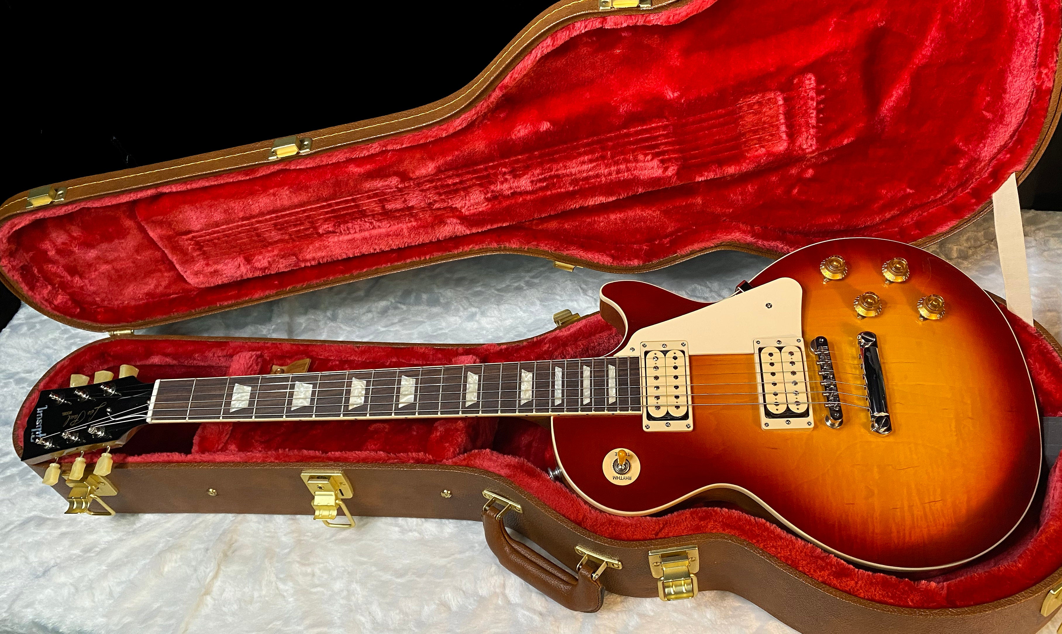 NEW ! Gibson Les Paul Standard '50s Double Trouble Electric Guitar - Curly Flame! Vintage Bourbon Burst - Authorized Dealer - 8.7lbs - G06141