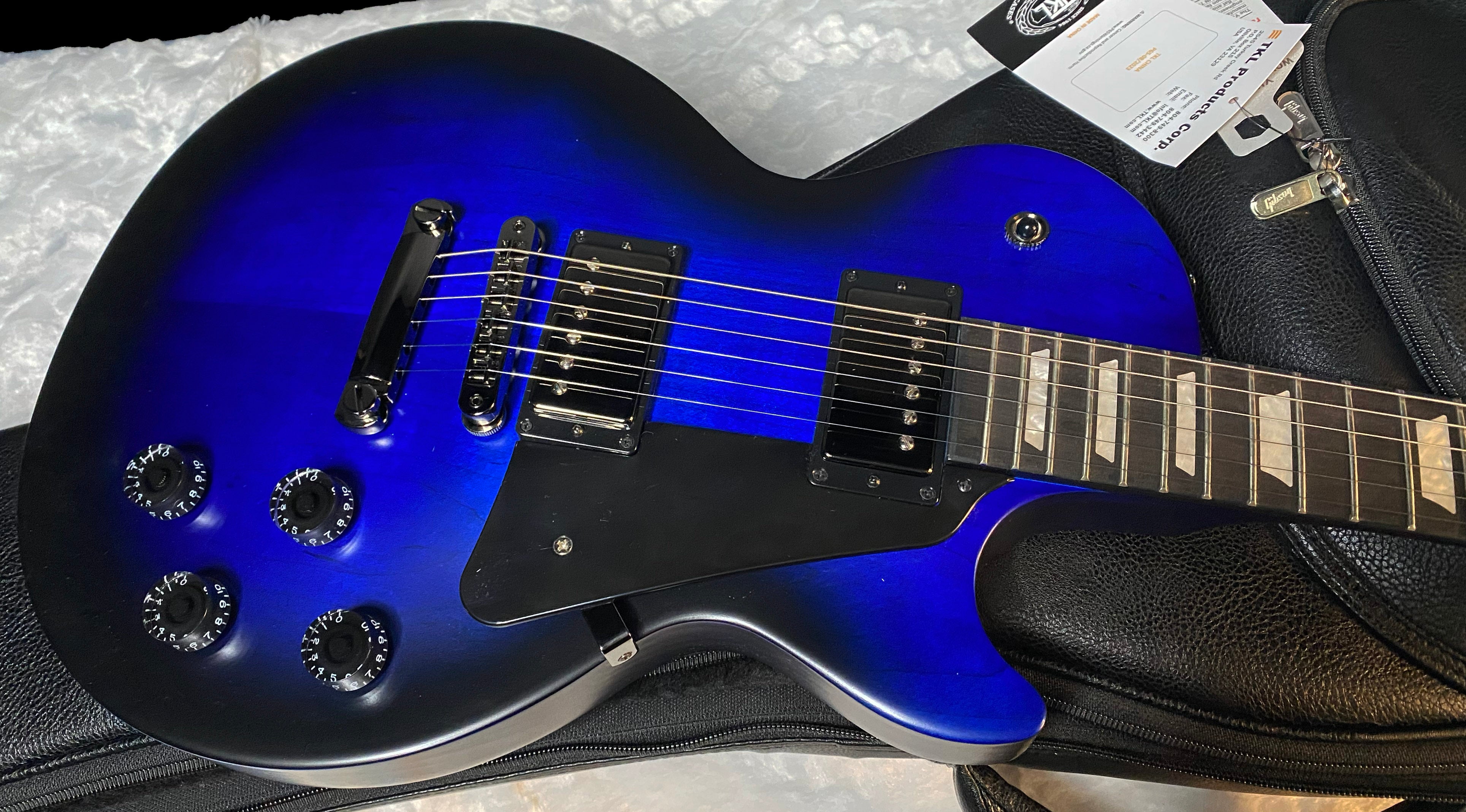 NEW ! Gibson Les Paul Studio Modern, Manhattan Midnight Satin - Limited Edition - 7.8 lbs - Authorized Dealer - G06147