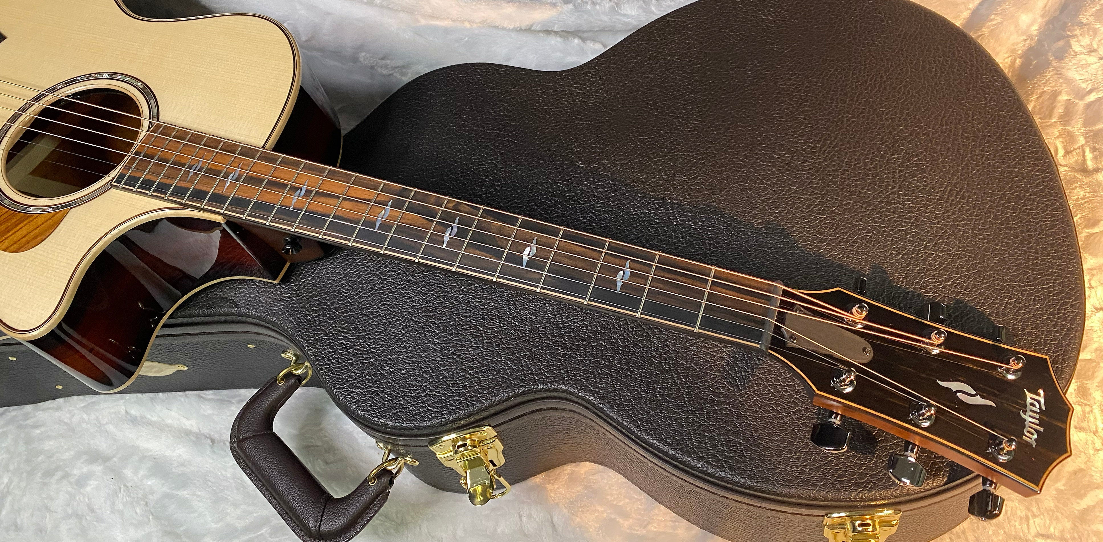 NEW! Taylor 814ce LTD Cocobolo Acoustic-Electric Guitar - Natural Top - Shaded Edgeburst Back & Sides - Authorized Dealer - SAVE! G06793