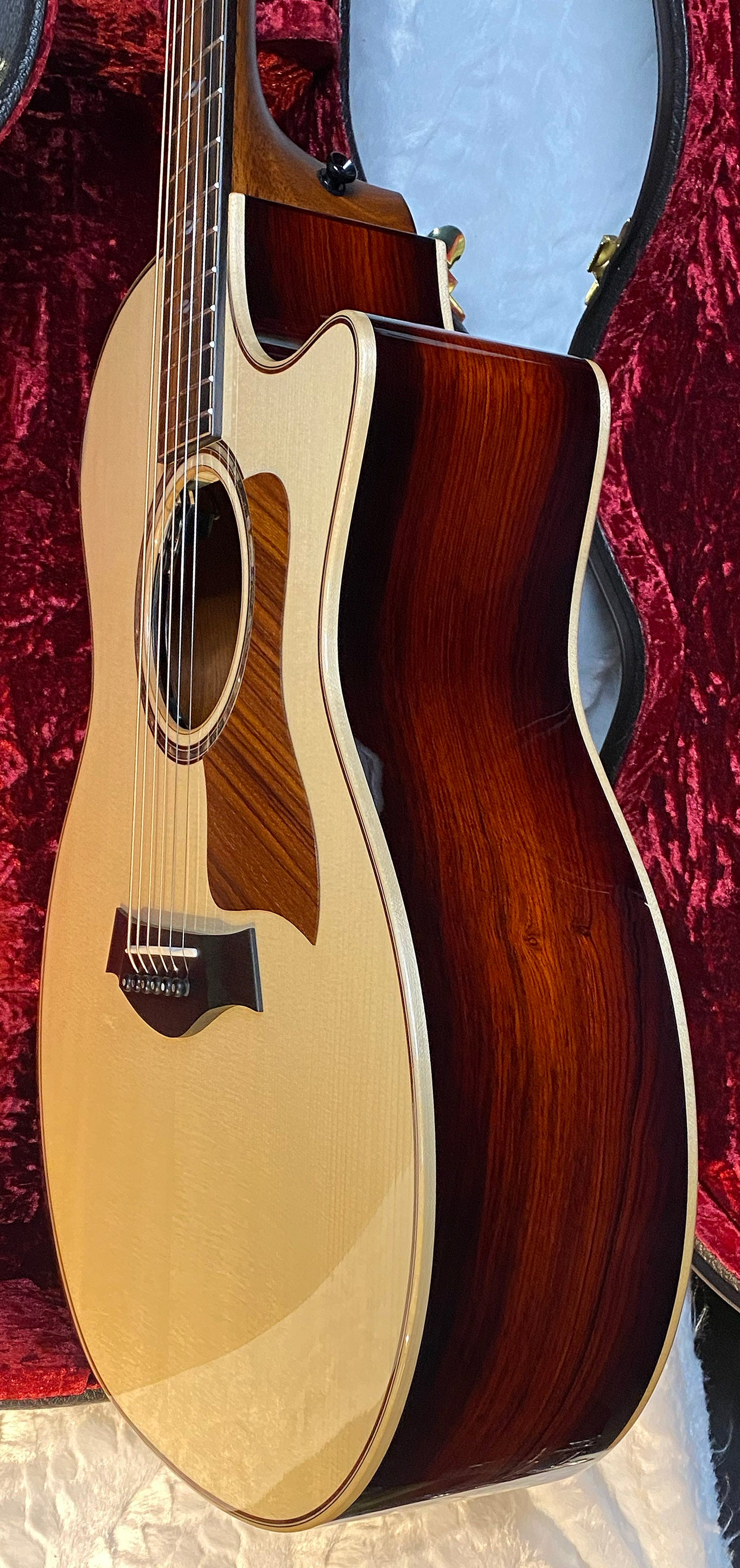 NEW! Taylor 814ce LTD Cocobolo Acoustic-Electric Guitar - Natural Top - Shaded Edgeburst Back & Sides - Authorized Dealer - SAVE! G06793