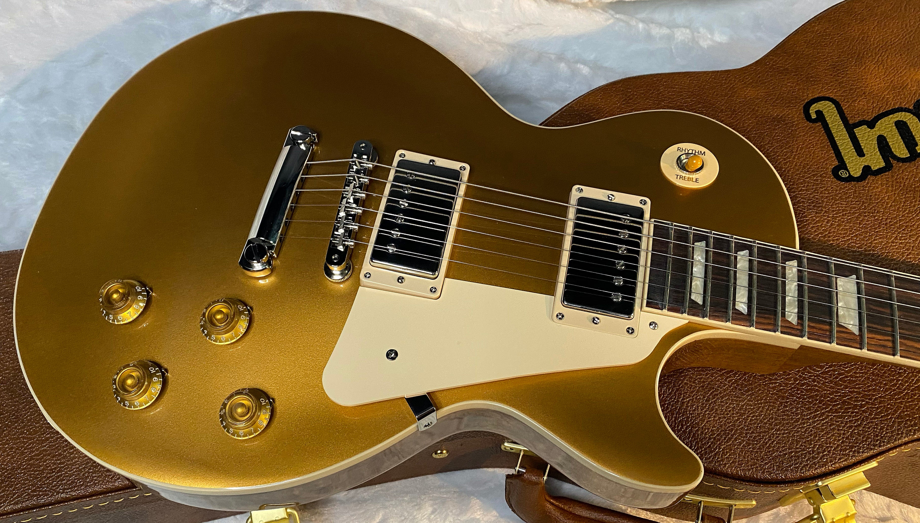 NEW ! Gibson Les Paul 50's Standard Gold Top - Authorized Dealer - Only 9 lbs - G06830