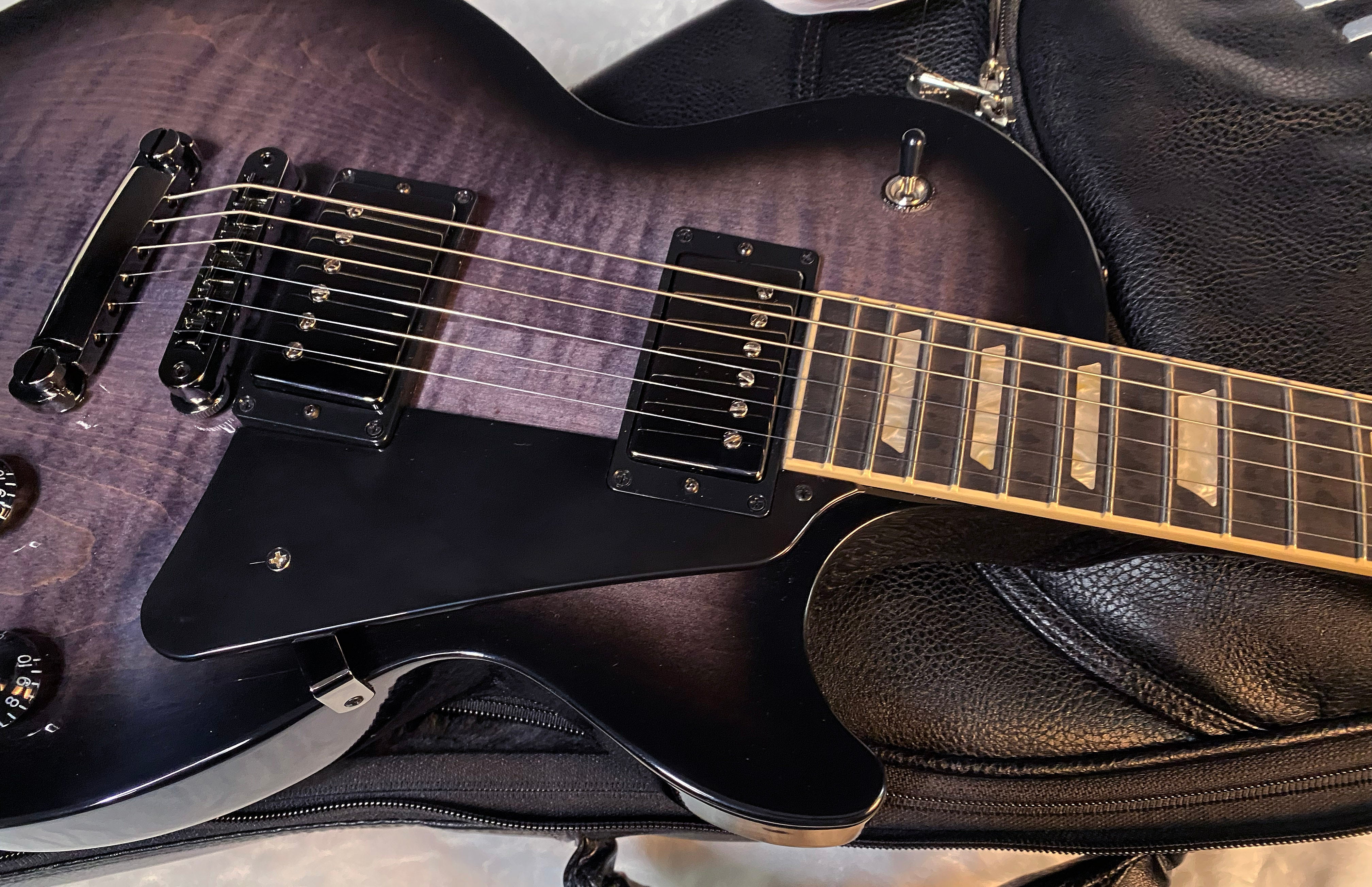 NEW ! Gibson Les Paul Studio Session - Translucent Ebony - Authorized Dealer - 8.8 lbs - G04768