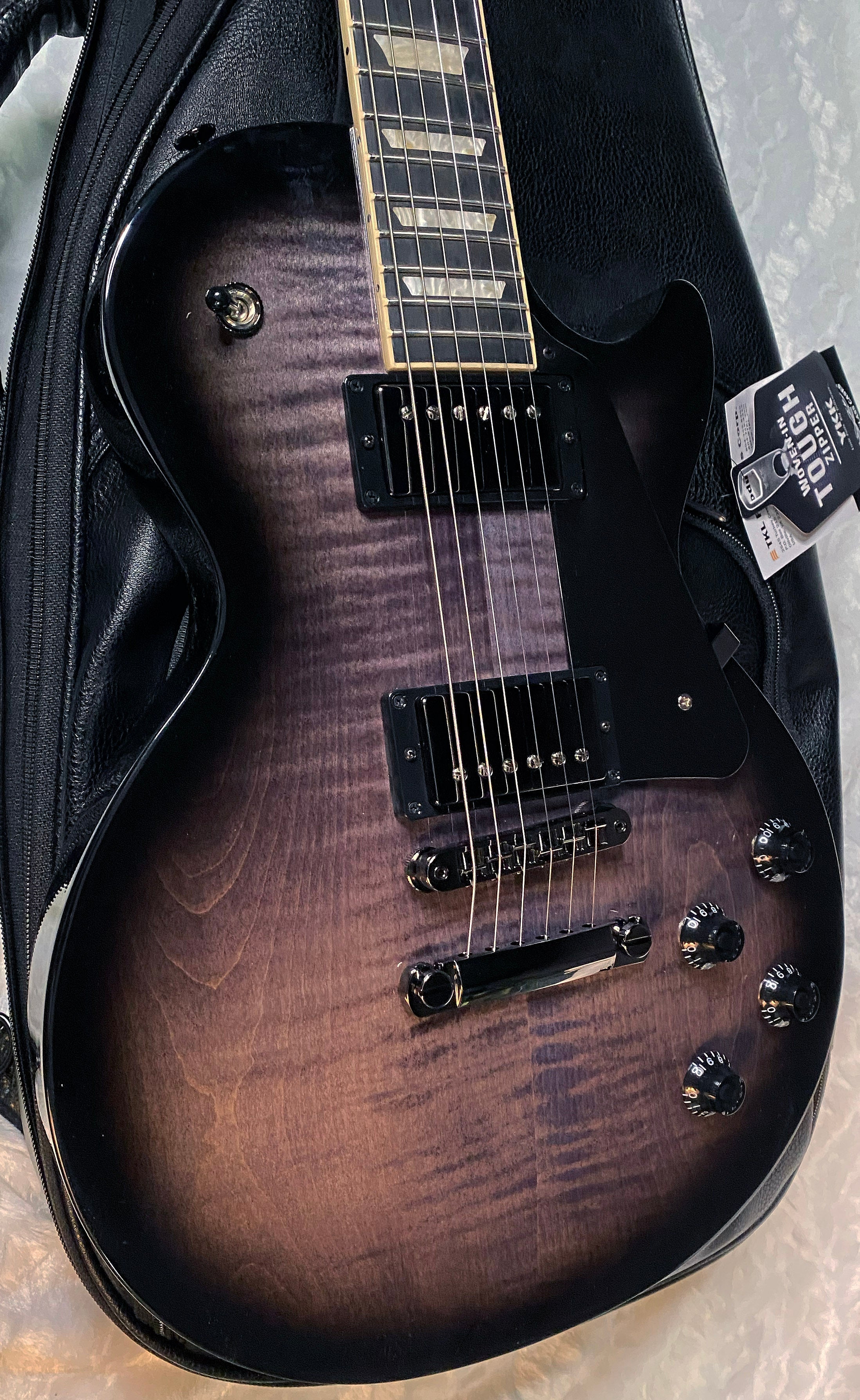 NEW ! Gibson Les Paul Studio Session - Translucent Ebony - Authorized Dealer - 8.8 lbs - G04768