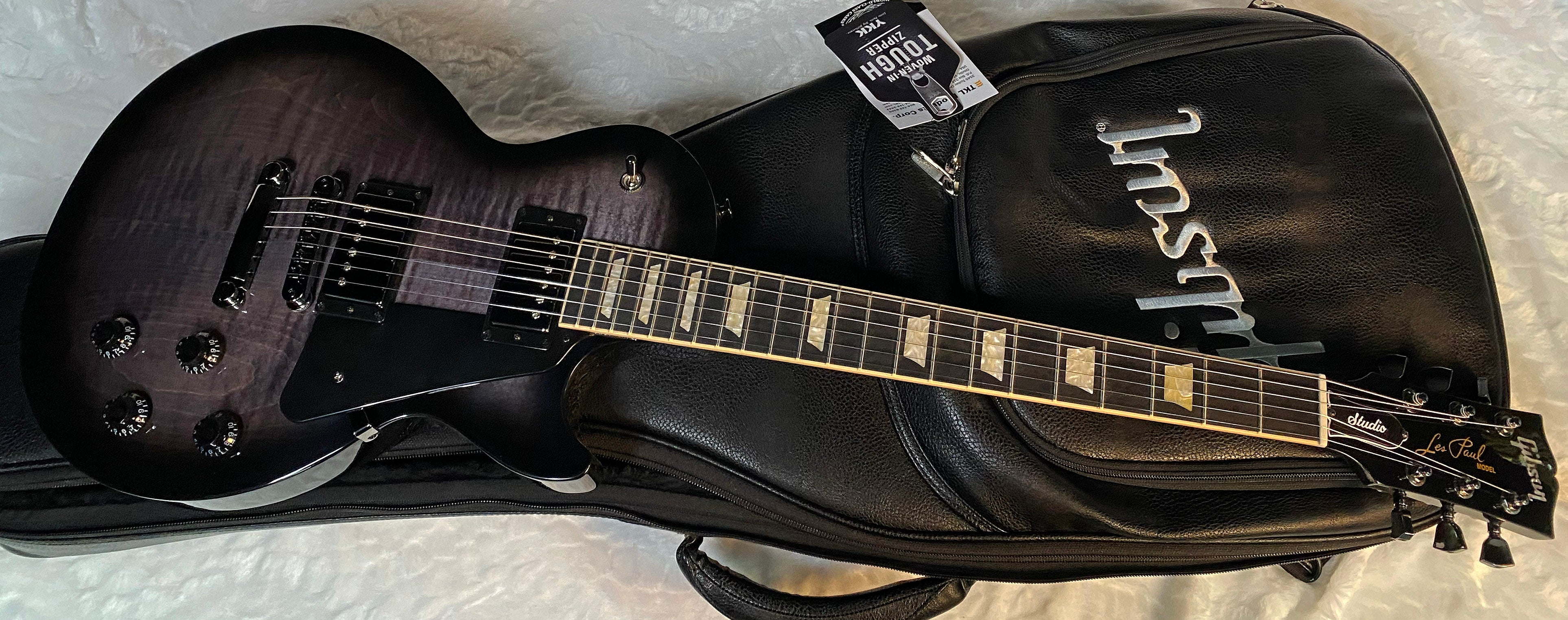 NEW ! Gibson Les Paul Studio Session - Translucent Ebony - Authorized Dealer - 8.8 lbs - G04768