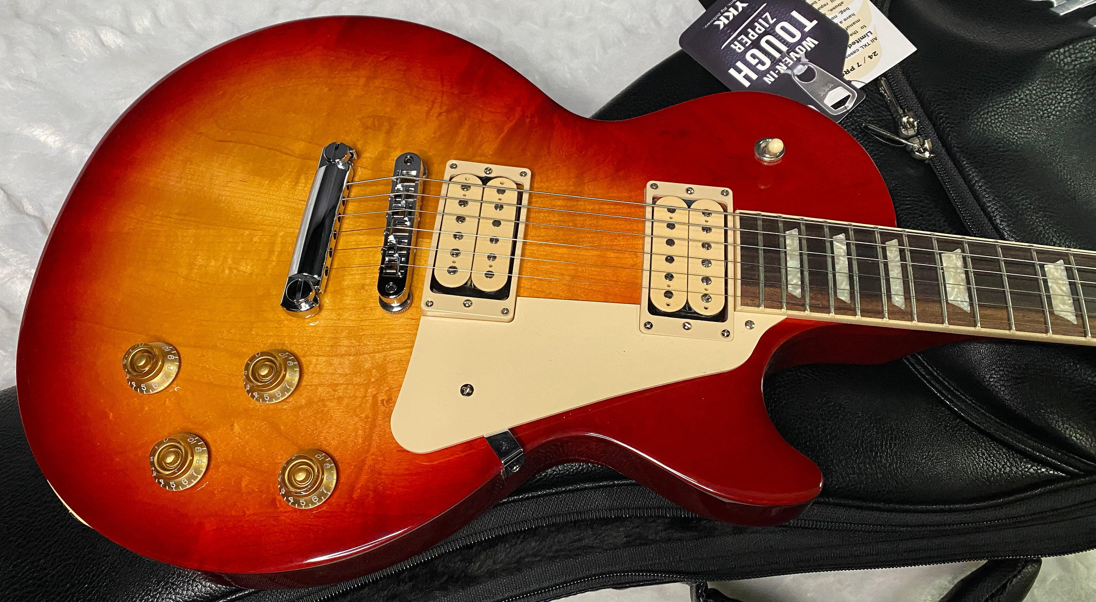 NEW! Gibson Les Paul Studio Double Trouble - Cherry Sunburst - Authorized Dealer - 8 lbs - G06916
