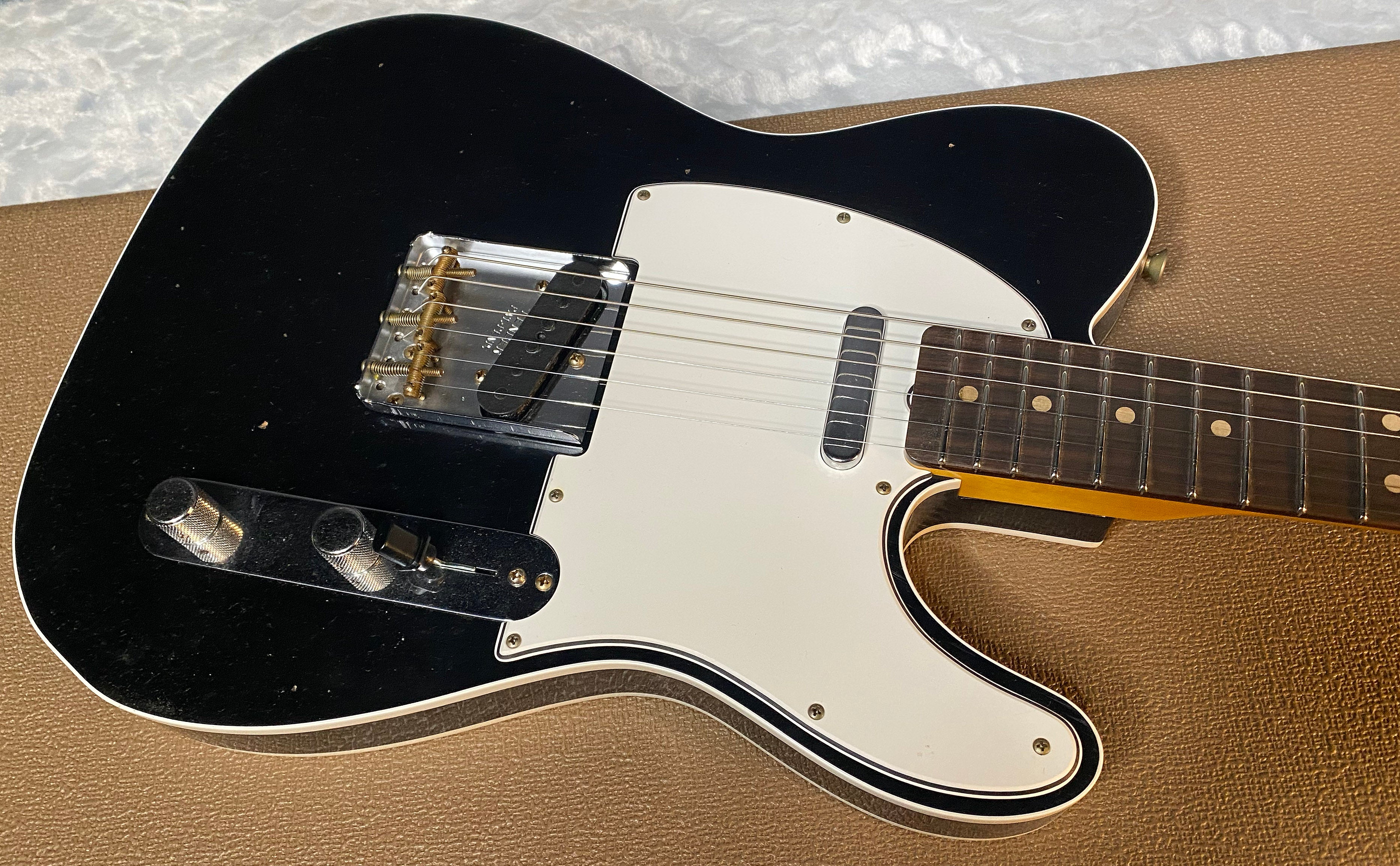 NEW! Fender Custom Shop '60 Reissue Telecaster Custom - Journeyman Relic - Modern Specs - Handwound Texas Special Pick-Ups - Black Finish - Authorized Dealer - 7.45lbs - G06157