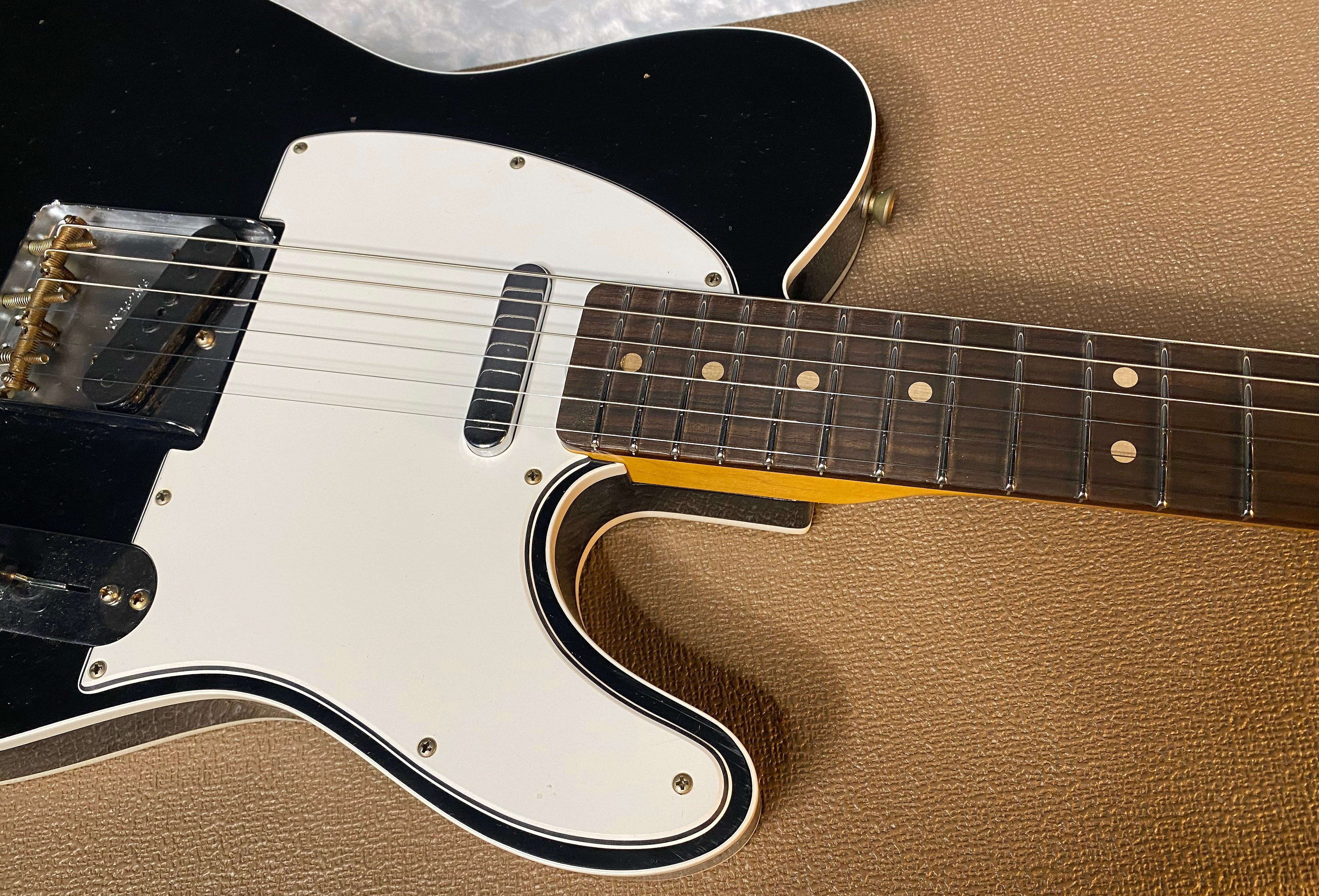 NEW! Fender Custom Shop '60 Reissue Telecaster Custom - Journeyman Relic - Modern Specs - Handwound Texas Special Pick-Ups - Black Finish - Authorized Dealer - 7.45lbs - G06157
