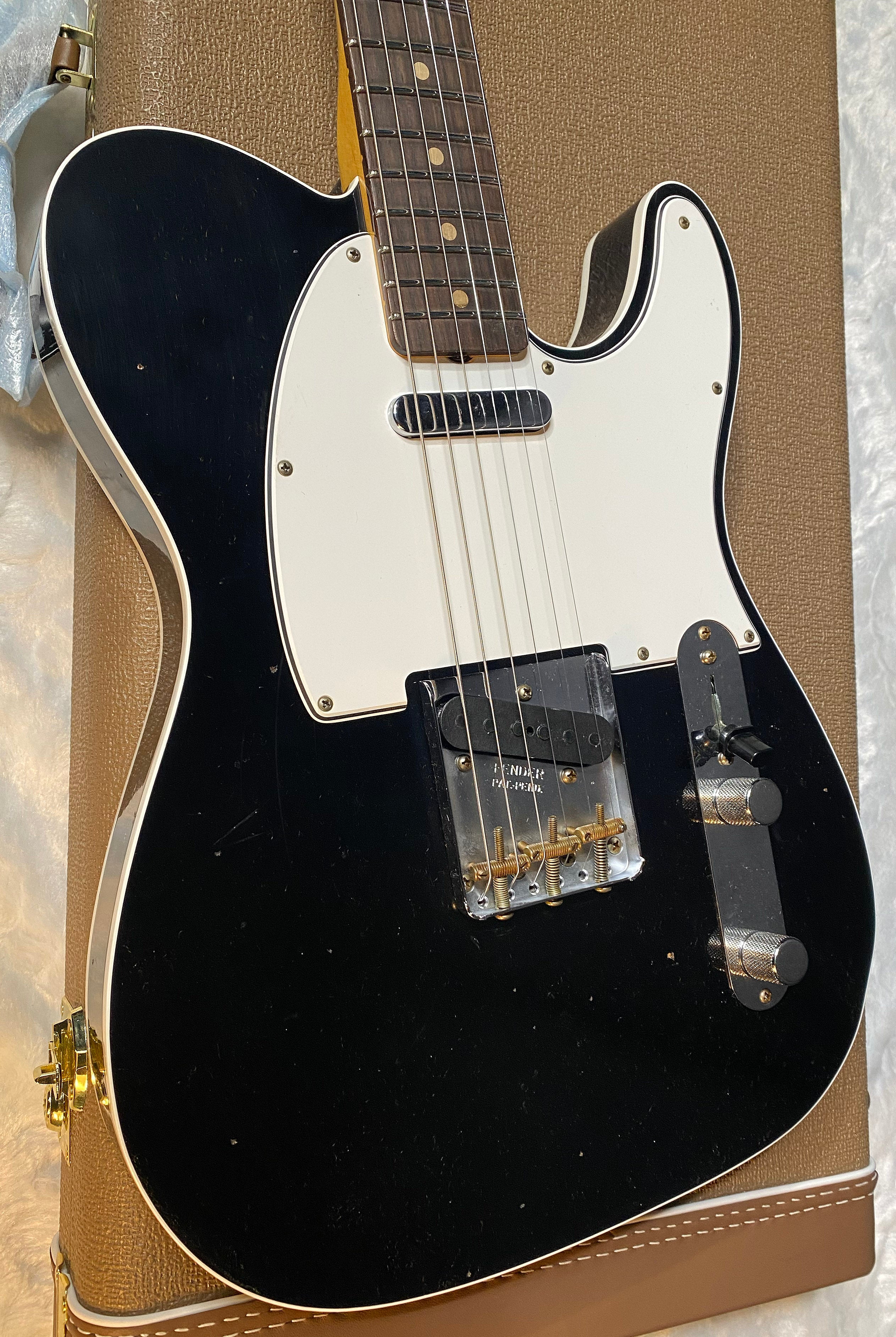 NEW! Fender Custom Shop '60 Reissue Telecaster Custom - Journeyman Relic - Modern Specs - Handwound Texas Special Pick-Ups - Black Finish - Authorized Dealer - 7.45lbs - G06157