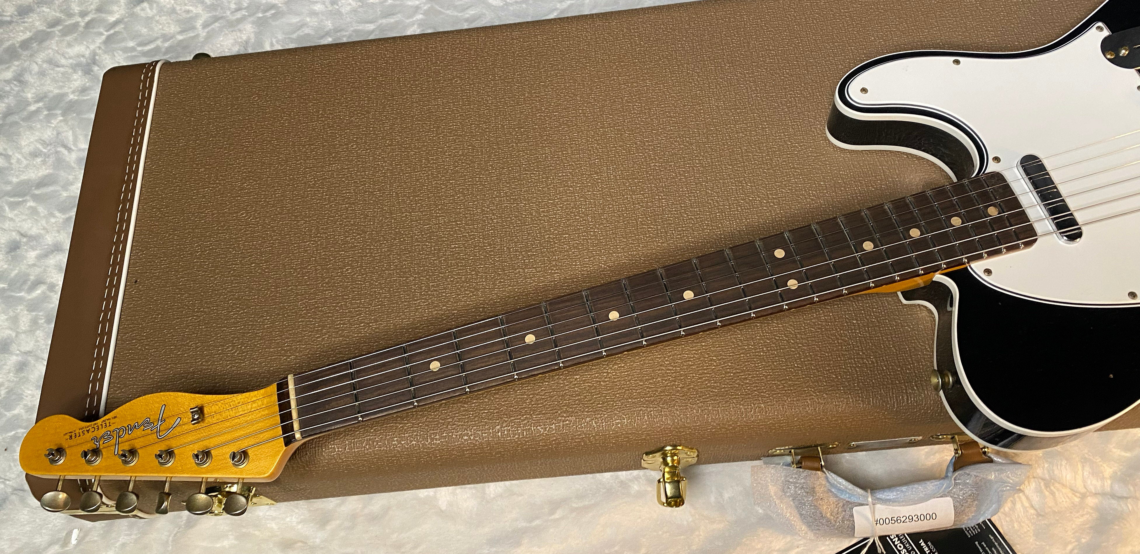 NEW! Fender Custom Shop '60 Reissue Telecaster Custom - Journeyman Relic - Modern Specs - Handwound Texas Special Pick-Ups - Black Finish - Authorized Dealer - 7.45lbs - G06157