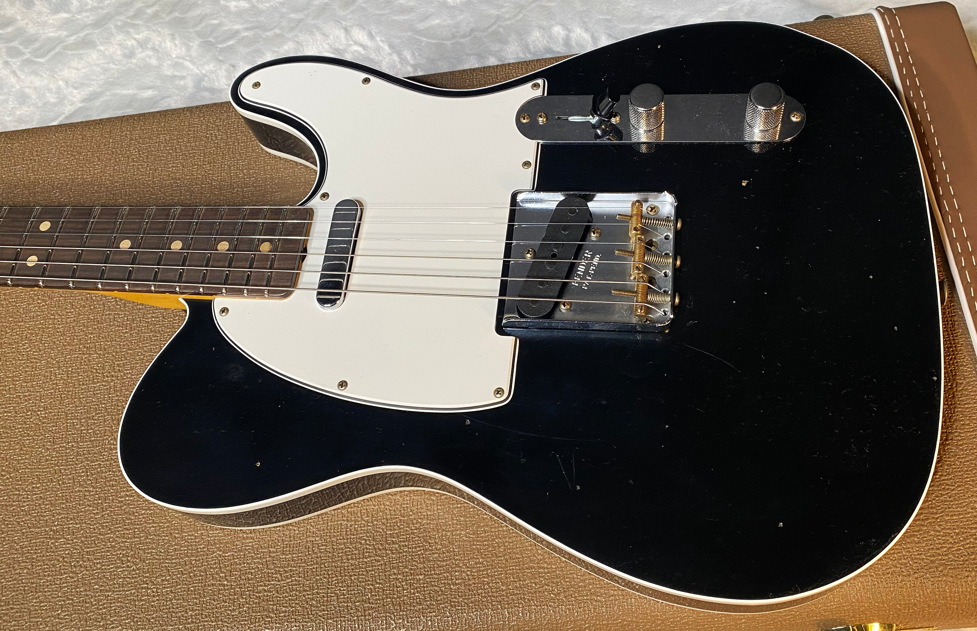 NEW! Fender Custom Shop '60 Reissue Telecaster Custom - Journeyman Relic - Modern Specs - Handwound Texas Special Pick-Ups - Black Finish - Authorized Dealer - 7.45lbs - G06157