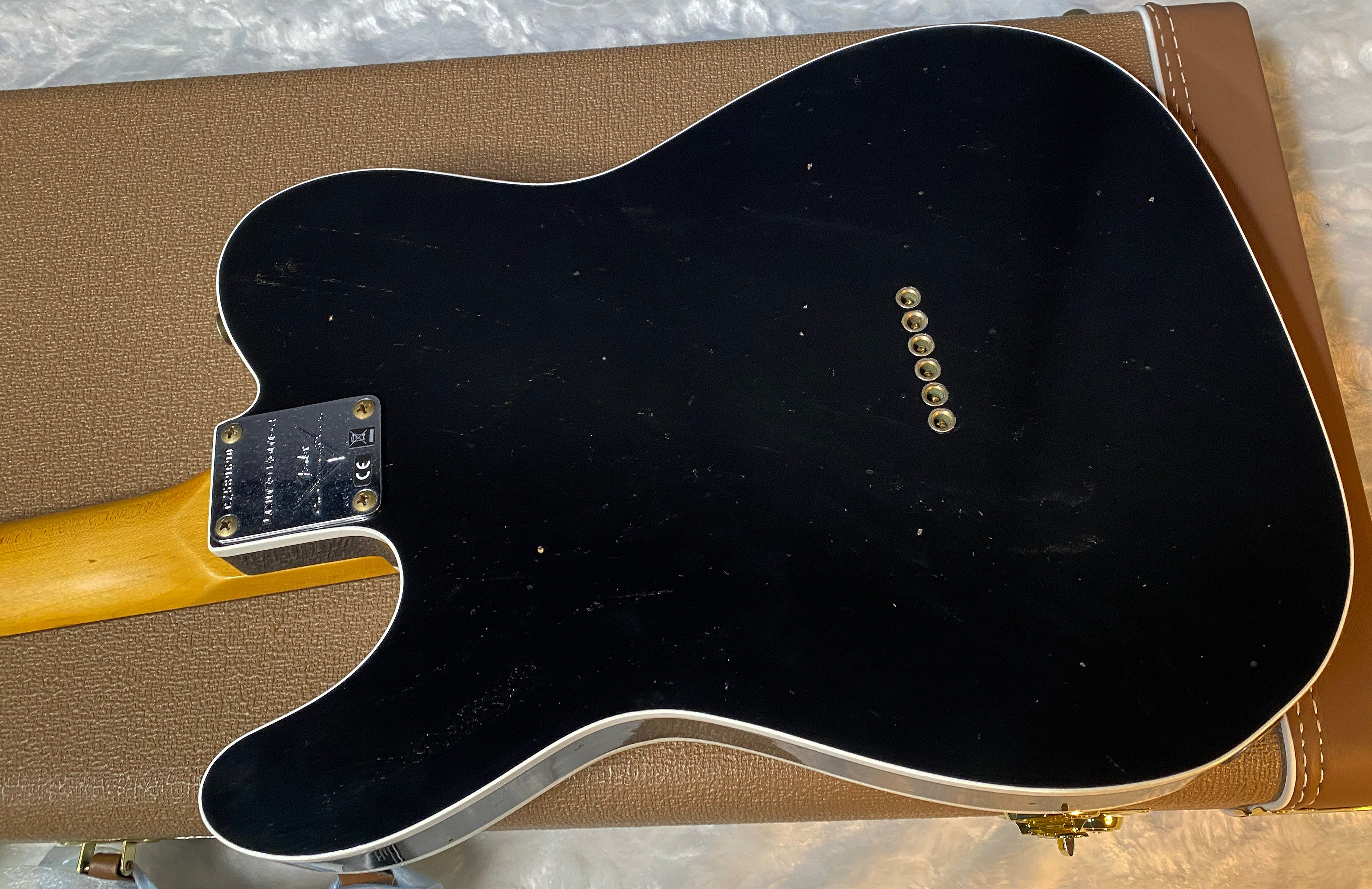 NEW! Fender Custom Shop '60 Reissue Telecaster Custom - Journeyman Relic - Modern Specs - Handwound Texas Special Pick-Ups - Black Finish - Authorized Dealer - 7.45lbs - G06157