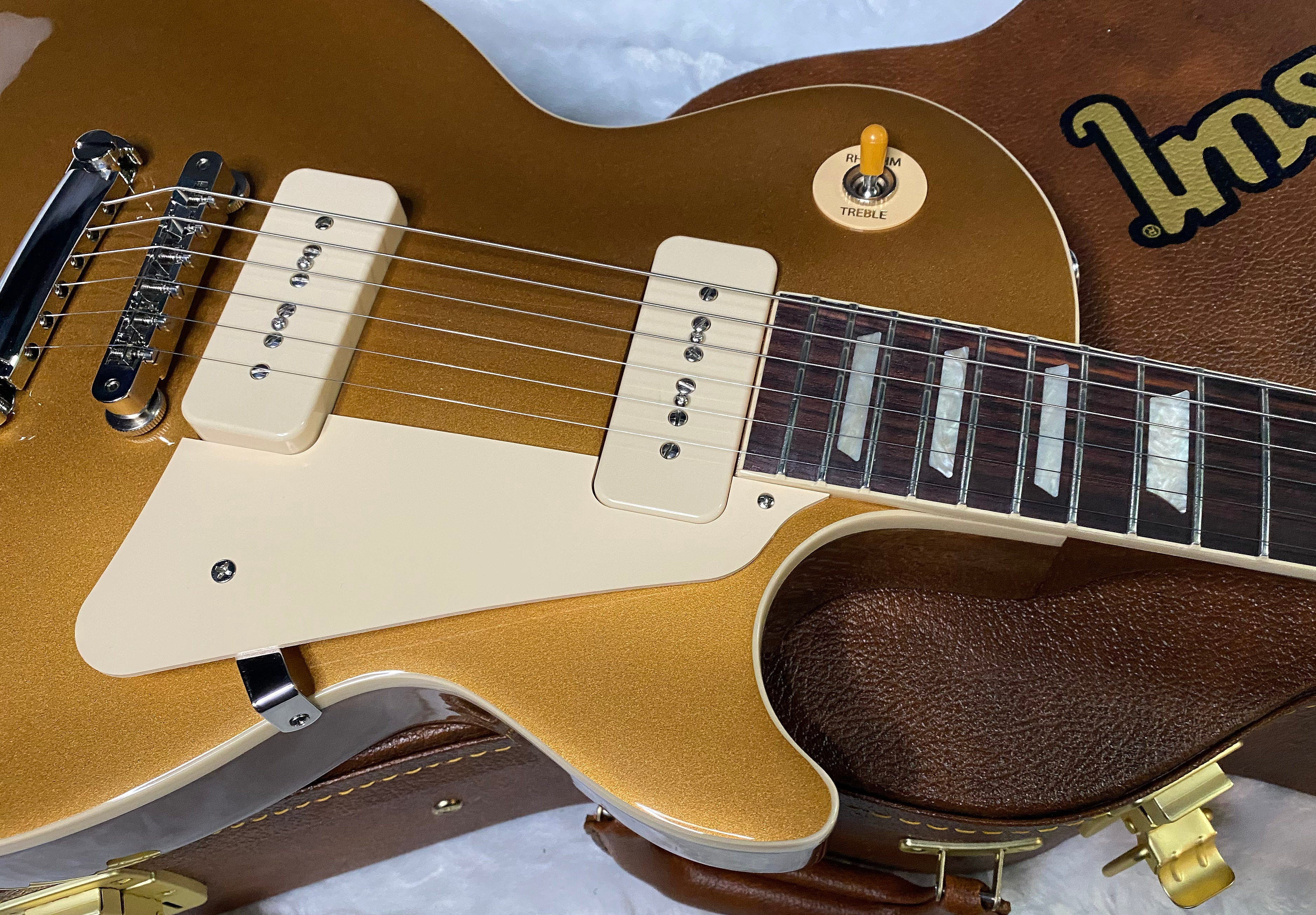 NEW! Gibson Les Paul Standard '50s P-90 - Gold Top - Authorized Dealer - 9.3 lbs - G06885