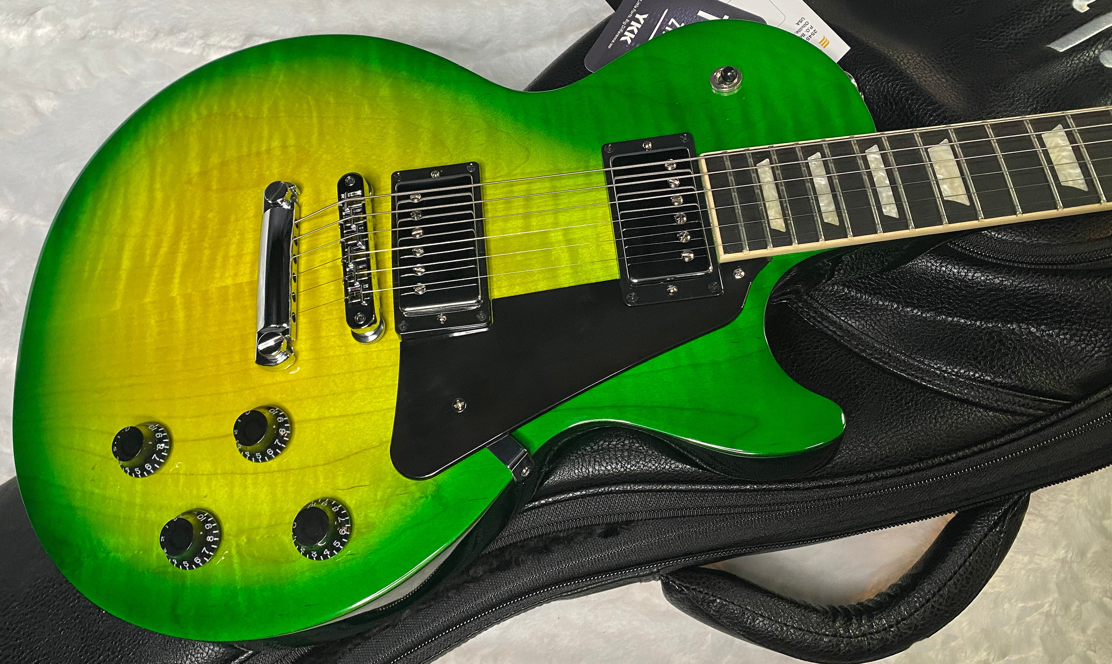 NEW ! Gibson Les Paul Studio Session - Iguana Burst - Authorized Dealer - 7.8 lbs - G06891