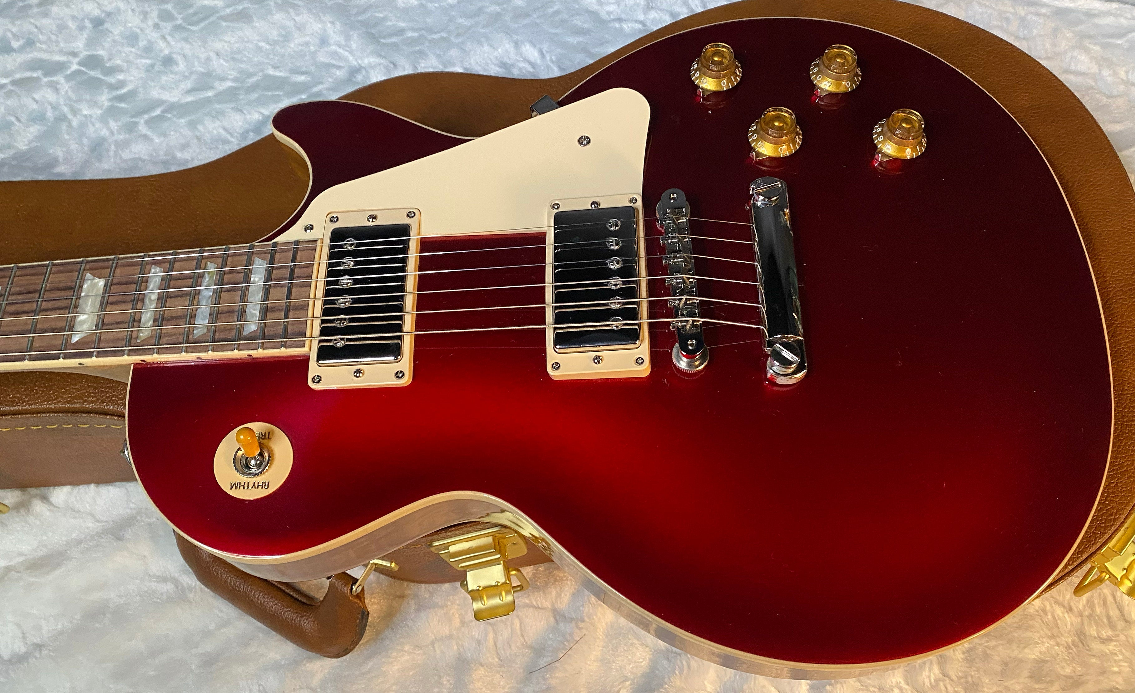 2023 Gibson Les Paul Standard '50s Plain Top Sparkling Burgundy - Only 9.2 lbs - Authorized Dealer