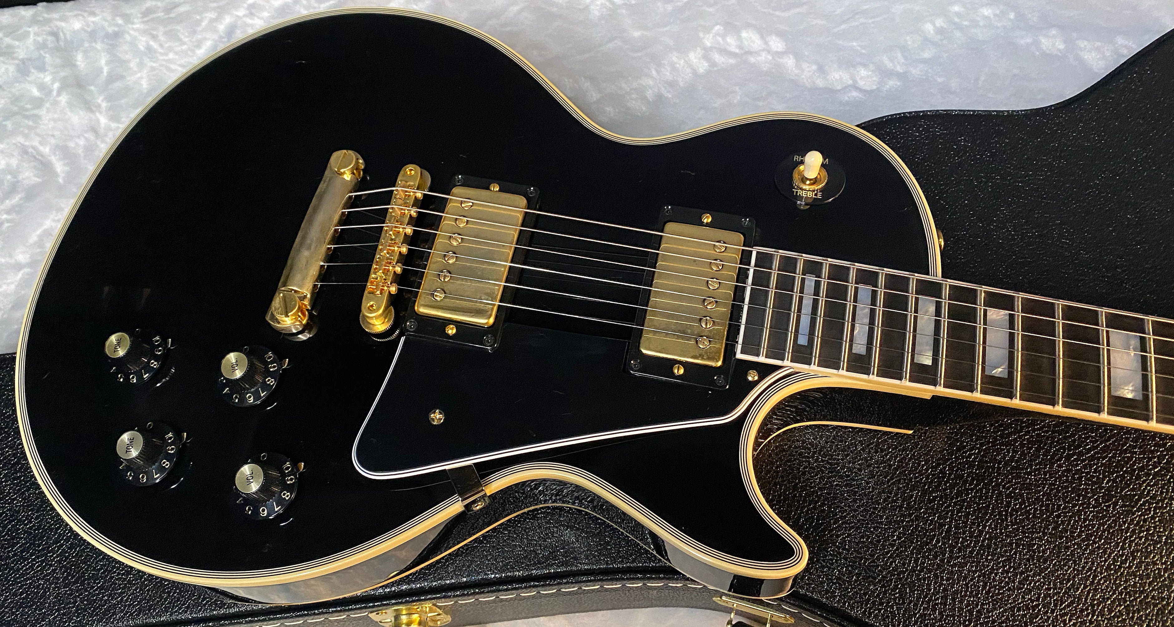 NEW! Gibson Custom Shop '68 Les Paul Custom Reissue - Gloss Ebony - Authorized Dealer - 9.5 lbs - G06176