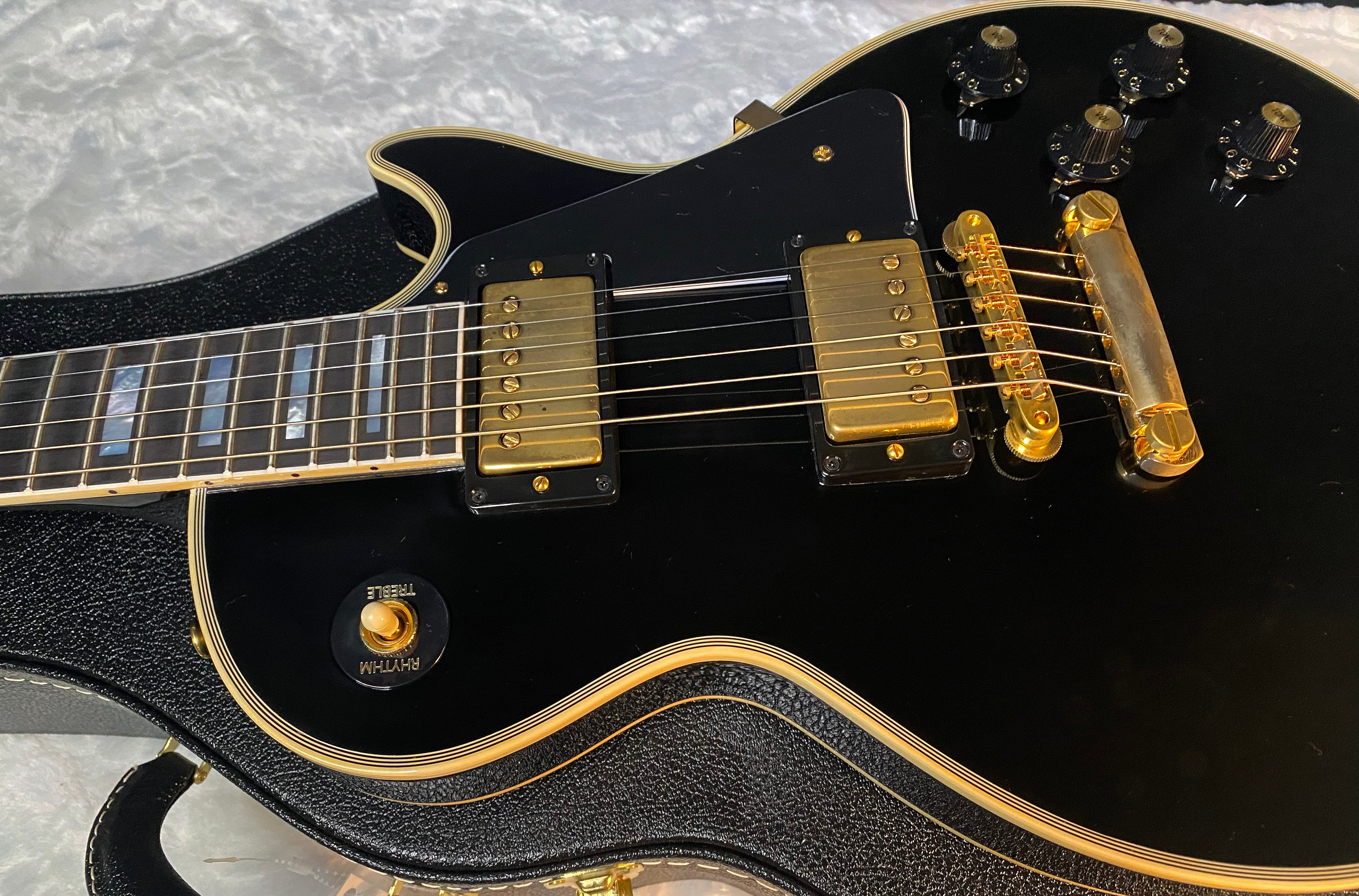 NEW! Gibson Custom Shop '68 Les Paul Custom Reissue - Gloss Ebony - Authorized Dealer - 9.5 lbs - G06176