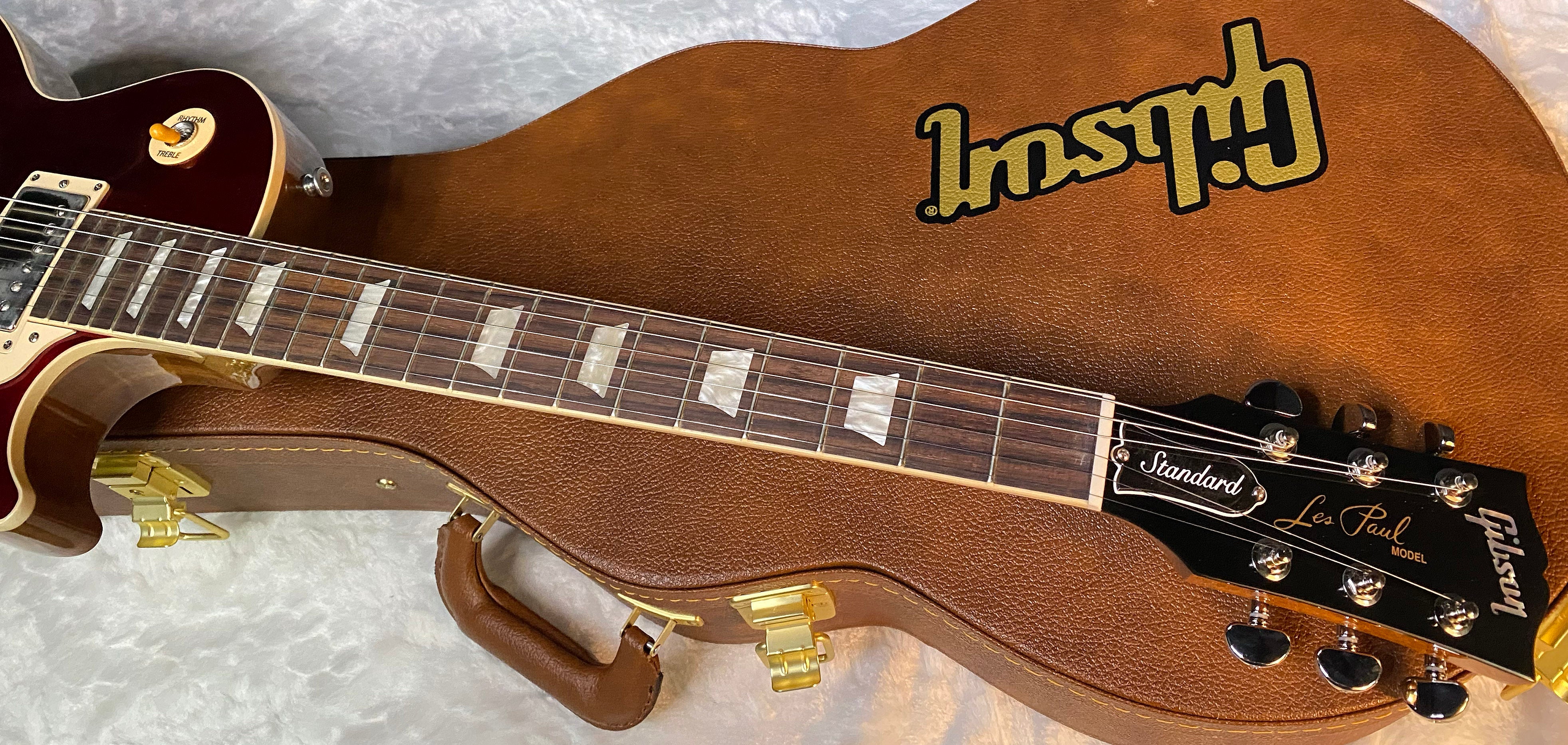 NEW ! Gibson Les Paul Standard '60s - Sparkling Burgundy - 9.8lbs - Authorized Dealer - G06174