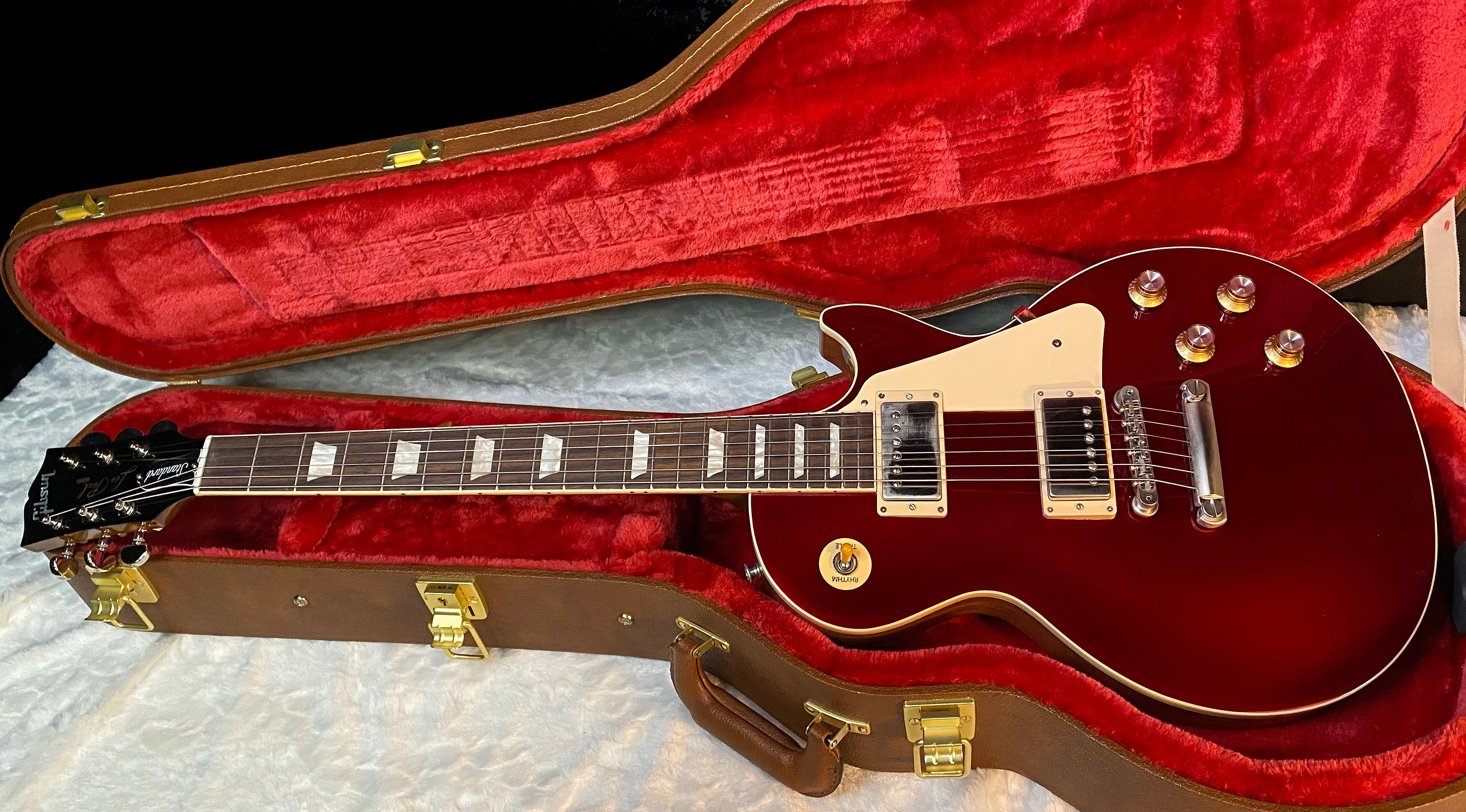 NEW ! Gibson Les Paul Standard '60s - Sparkling Burgundy - 9.8lbs - Authorized Dealer - G06174