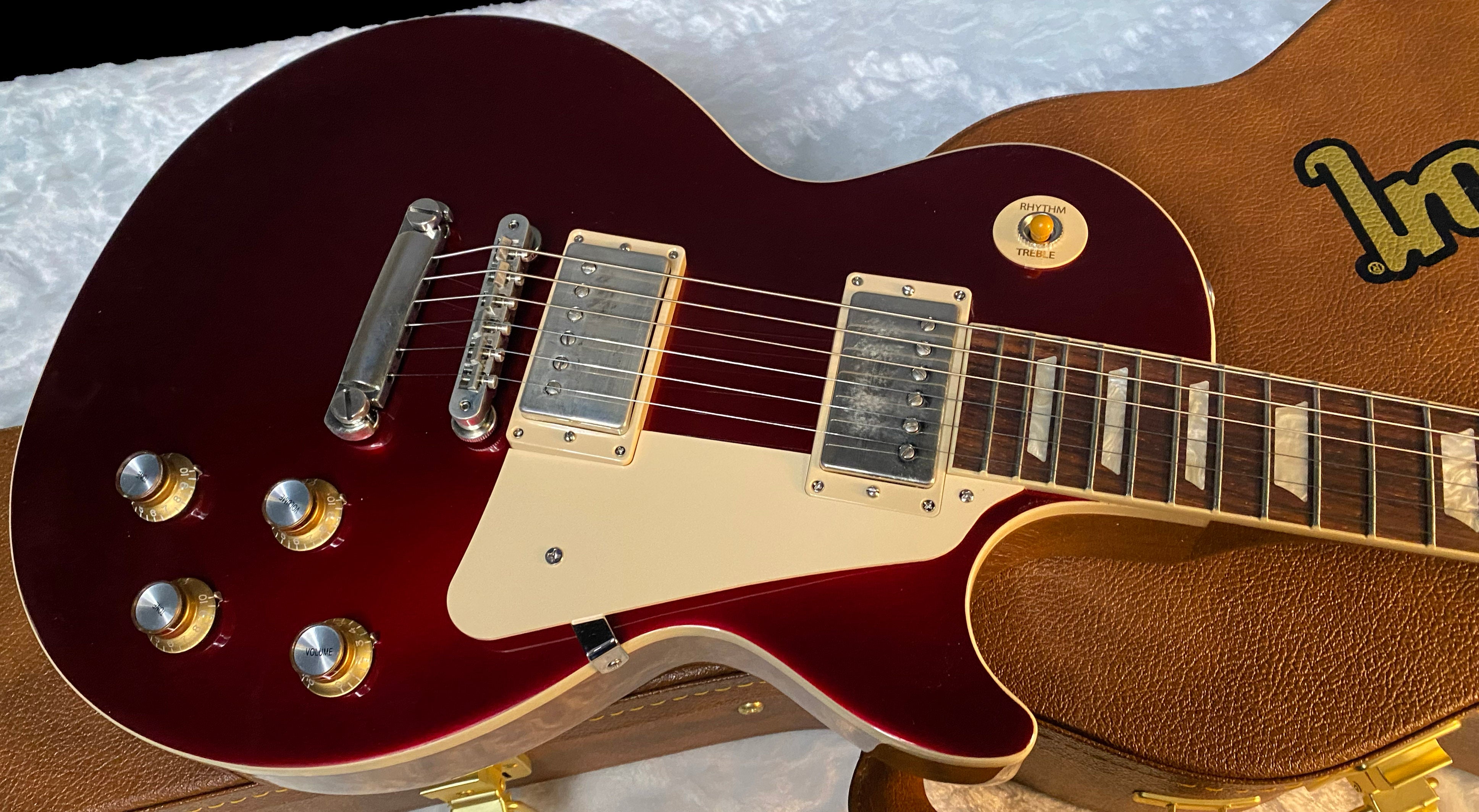 NEW ! Gibson Les Paul Standard '60s - Sparkling Burgundy - 9.3lbs - Authorized Dealer - G06173