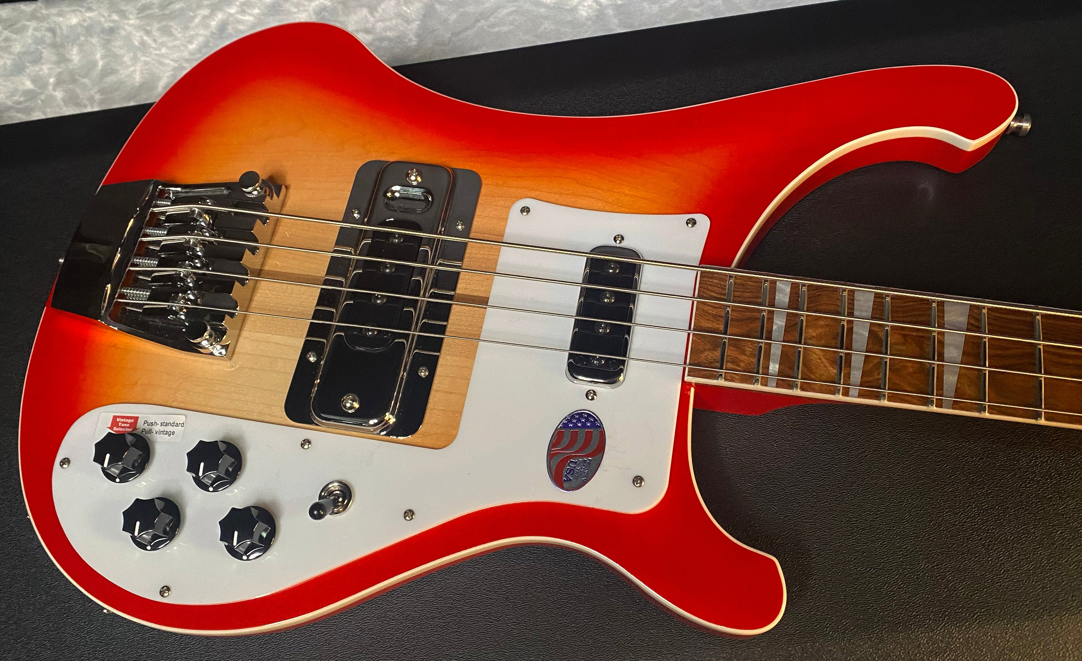 NEW! Rickenbacker 4003 Fire Glo FG - 4-String Bass - Authorized Dealer - 9.4 lbs - G06189