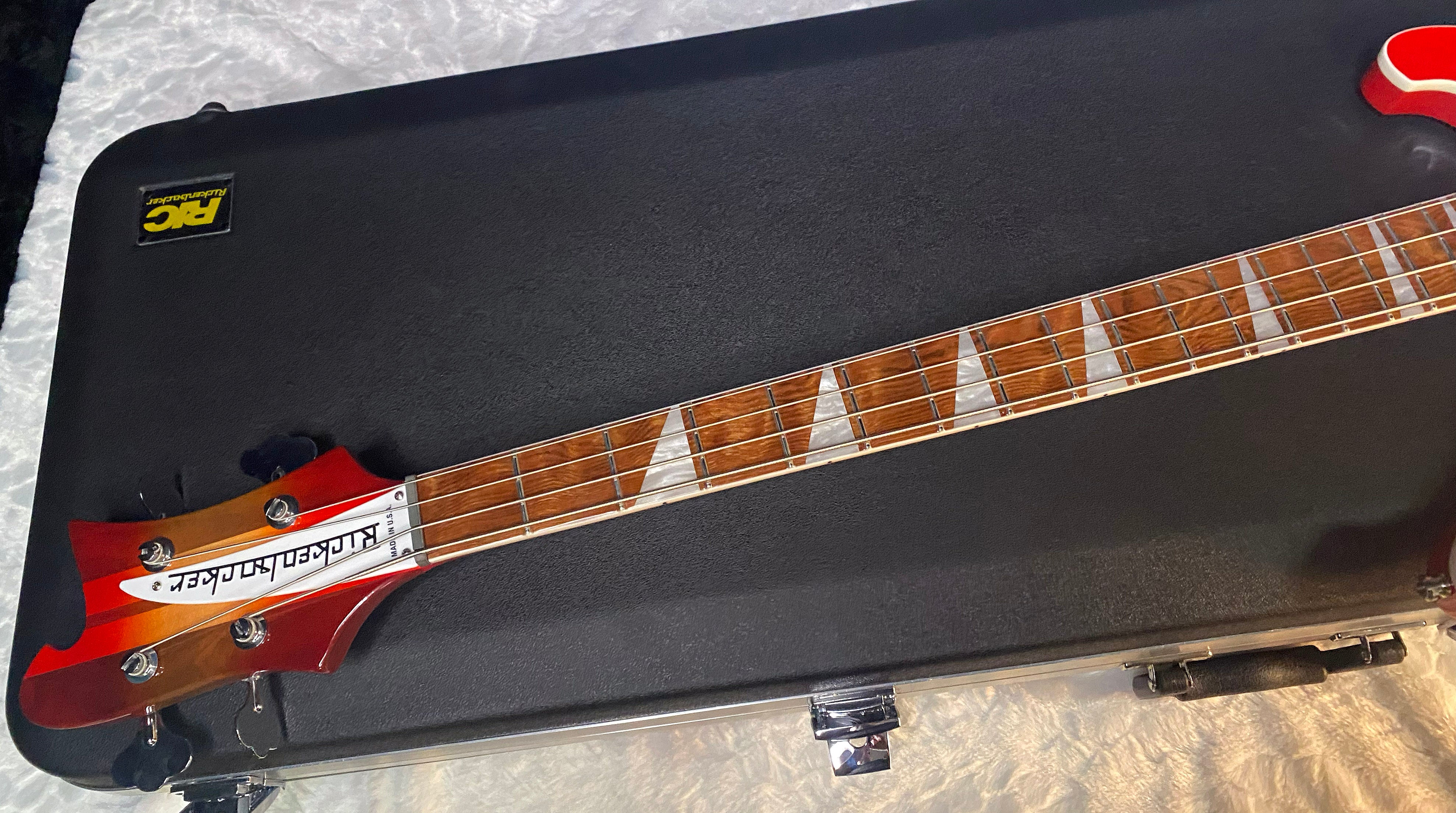 NEW! Rickenbacker 4003 Fire Glo FG - 4-String Bass - Authorized Dealer - 9.4 lbs - G06189