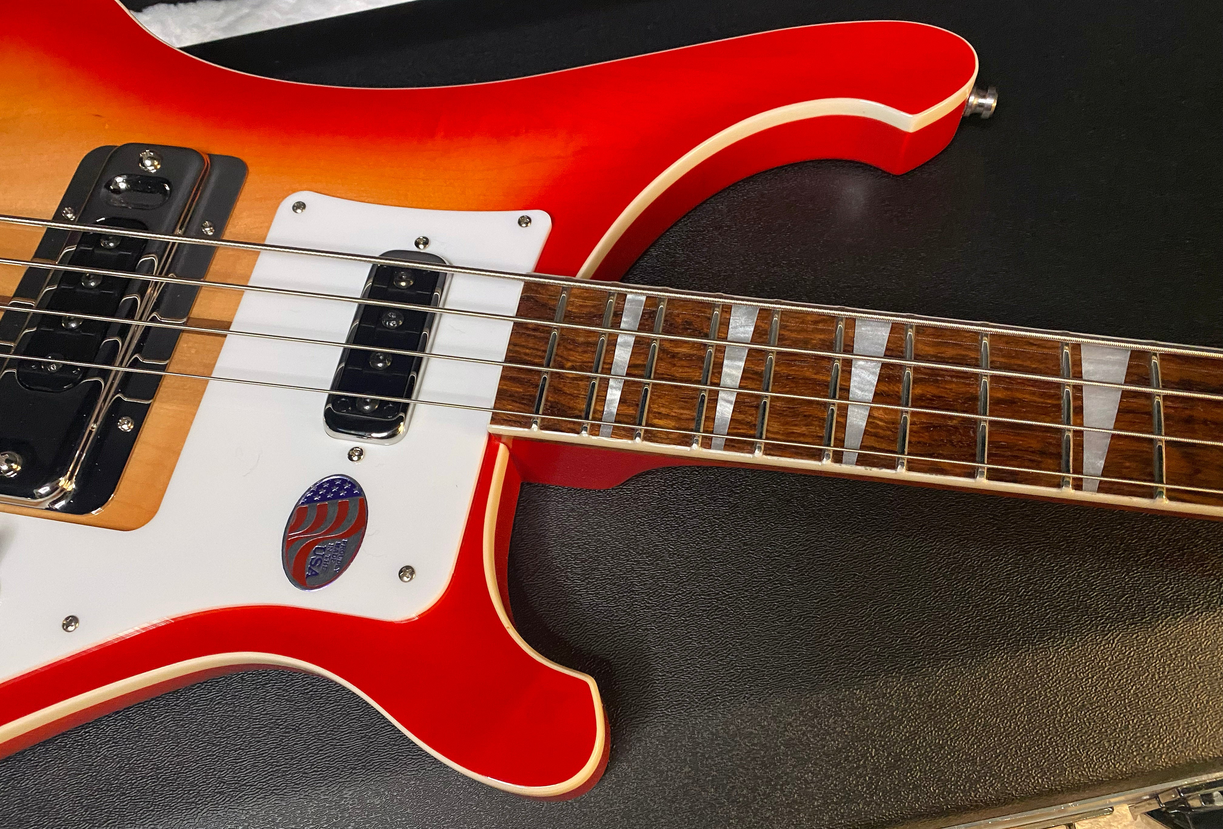 NEW! Rickenbacker 4003 Fire Glo FG - 4-String Bass - Authorized Dealer - 10 lbs - G06190