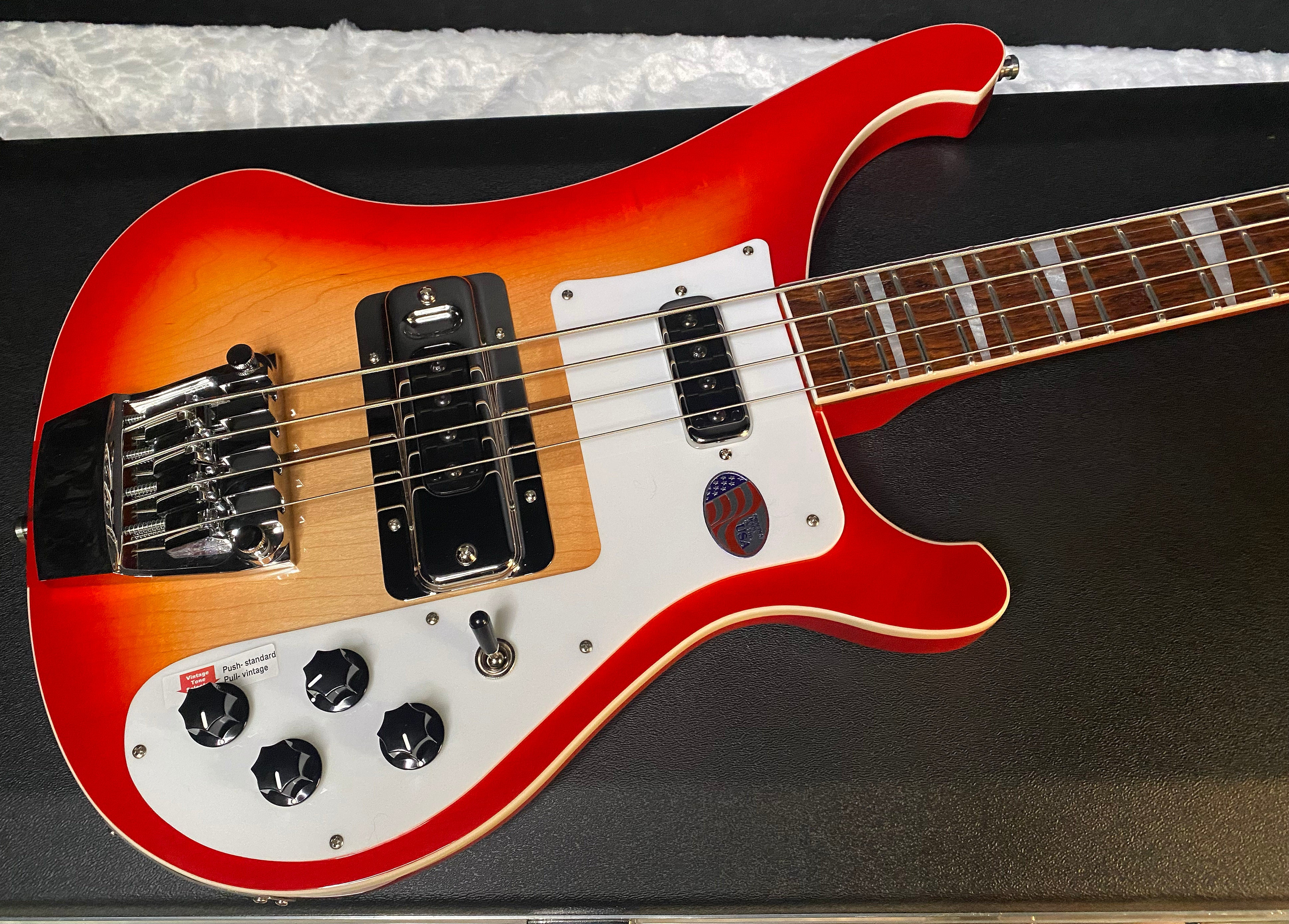NEW! Rickenbacker 4003 Fire Glo FG - 4-String Bass - Authorized Dealer - 10 lbs - G06190
