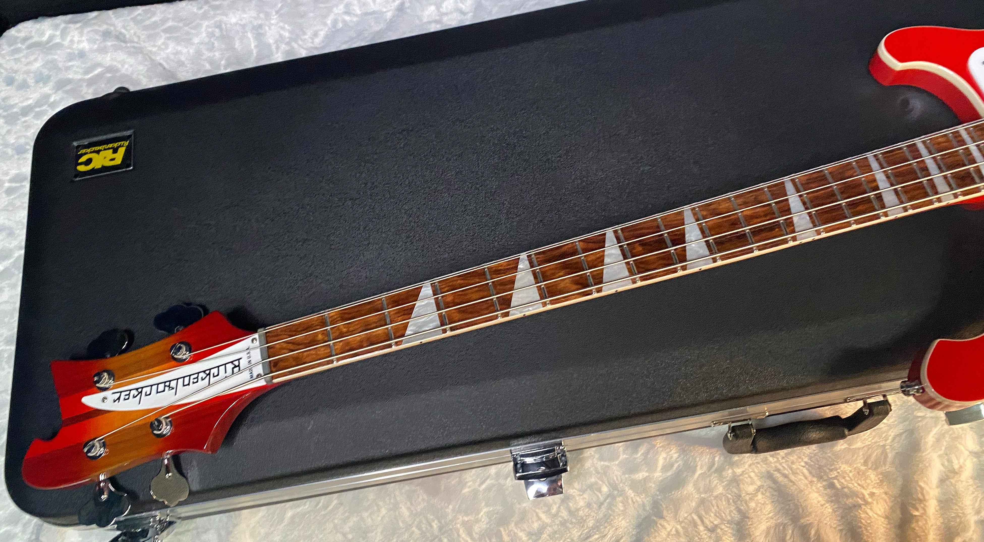 NEW! Rickenbacker 4003 Fire Glo FG - 4-String Bass - Authorized Dealer - 10 lbs - G06190